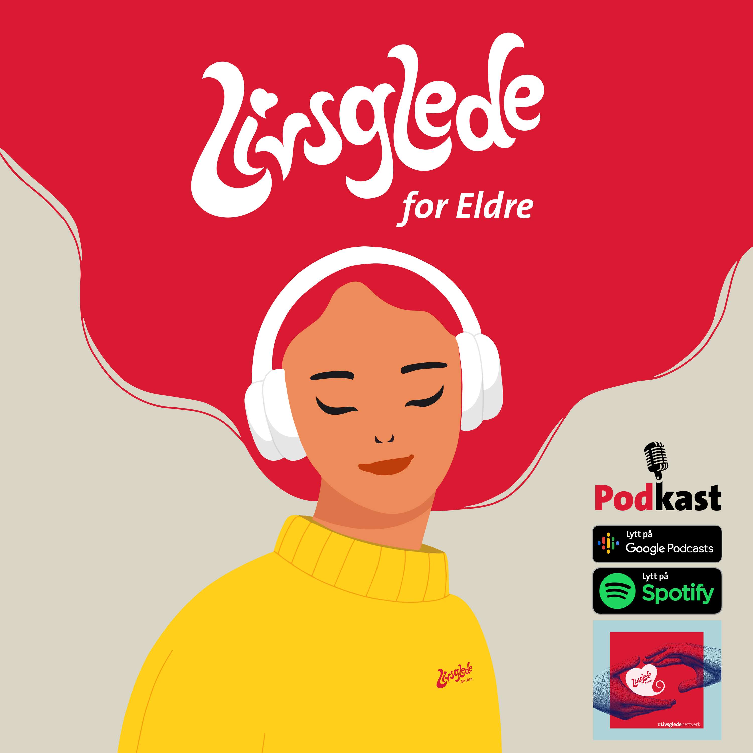 Livsglede for Eldre - Livsgledenettverk podcast artwork