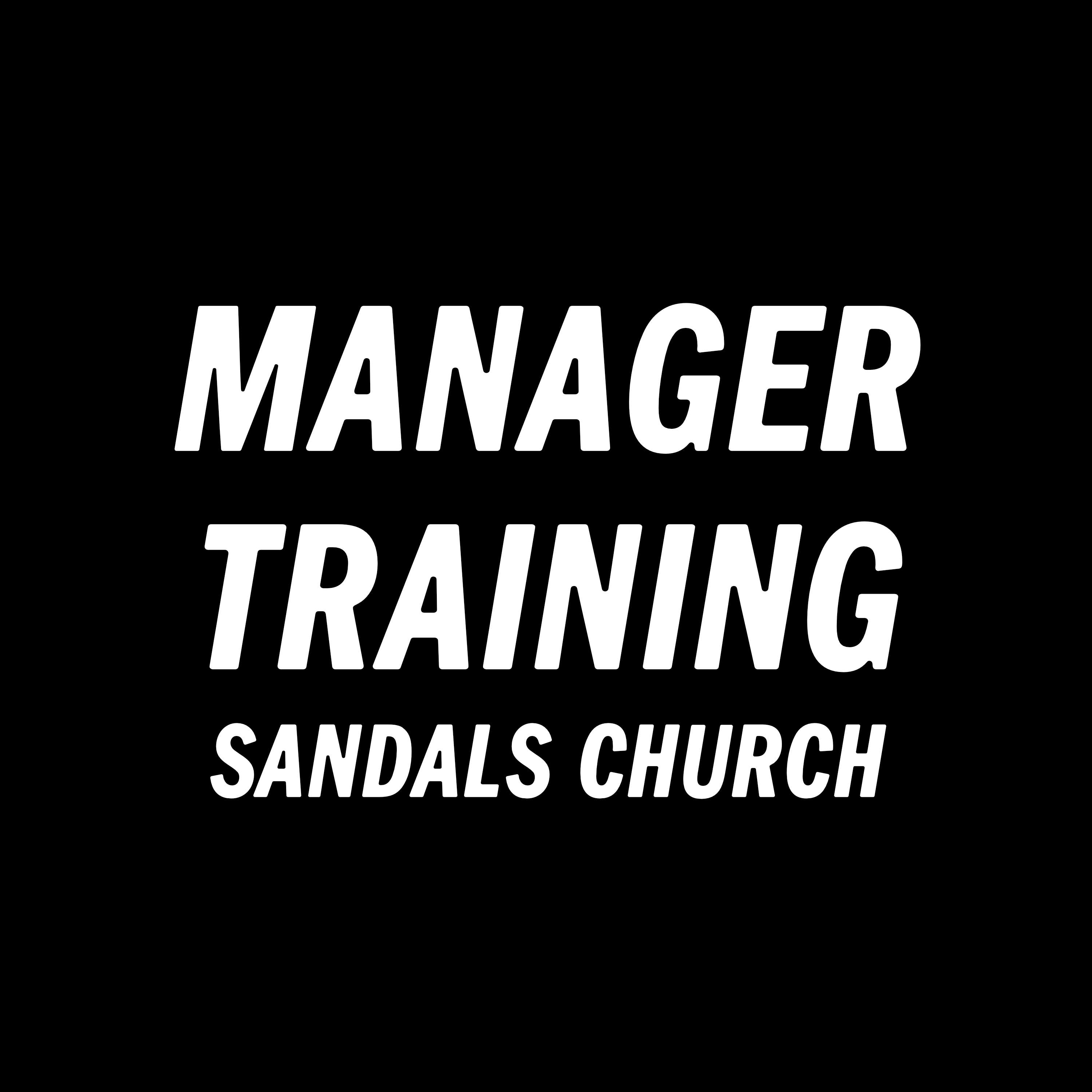 Manager Training by Sandals Church