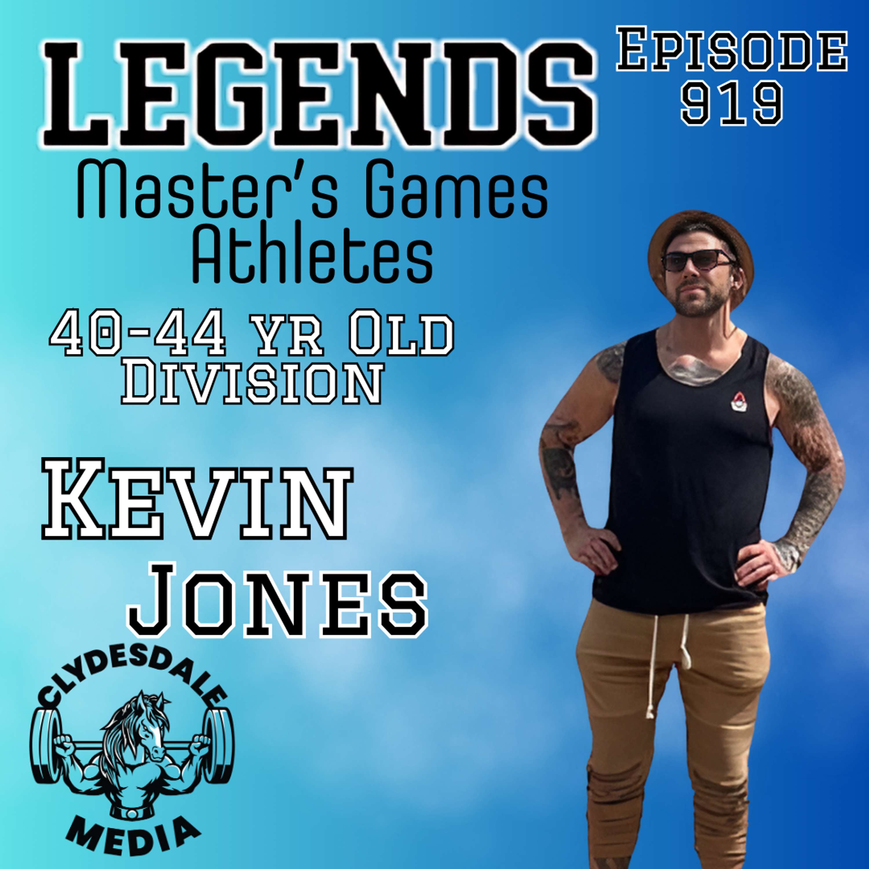 Kevin Jones | The Athletes of the 2024 Legends Masters CrossFit Games