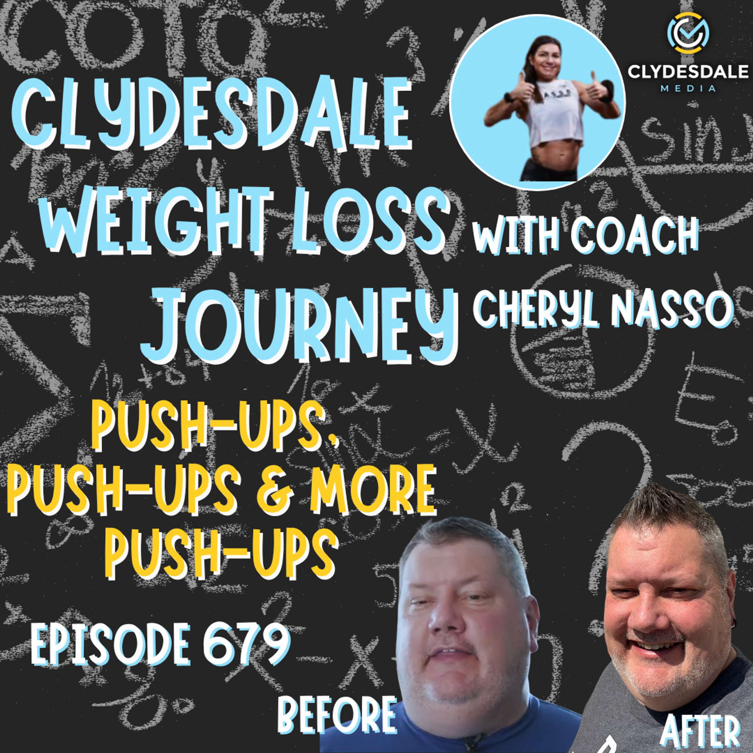 Clydesdale Media Weight Loss Journey - Push-Ups, Push-Ups & More Push-ups!