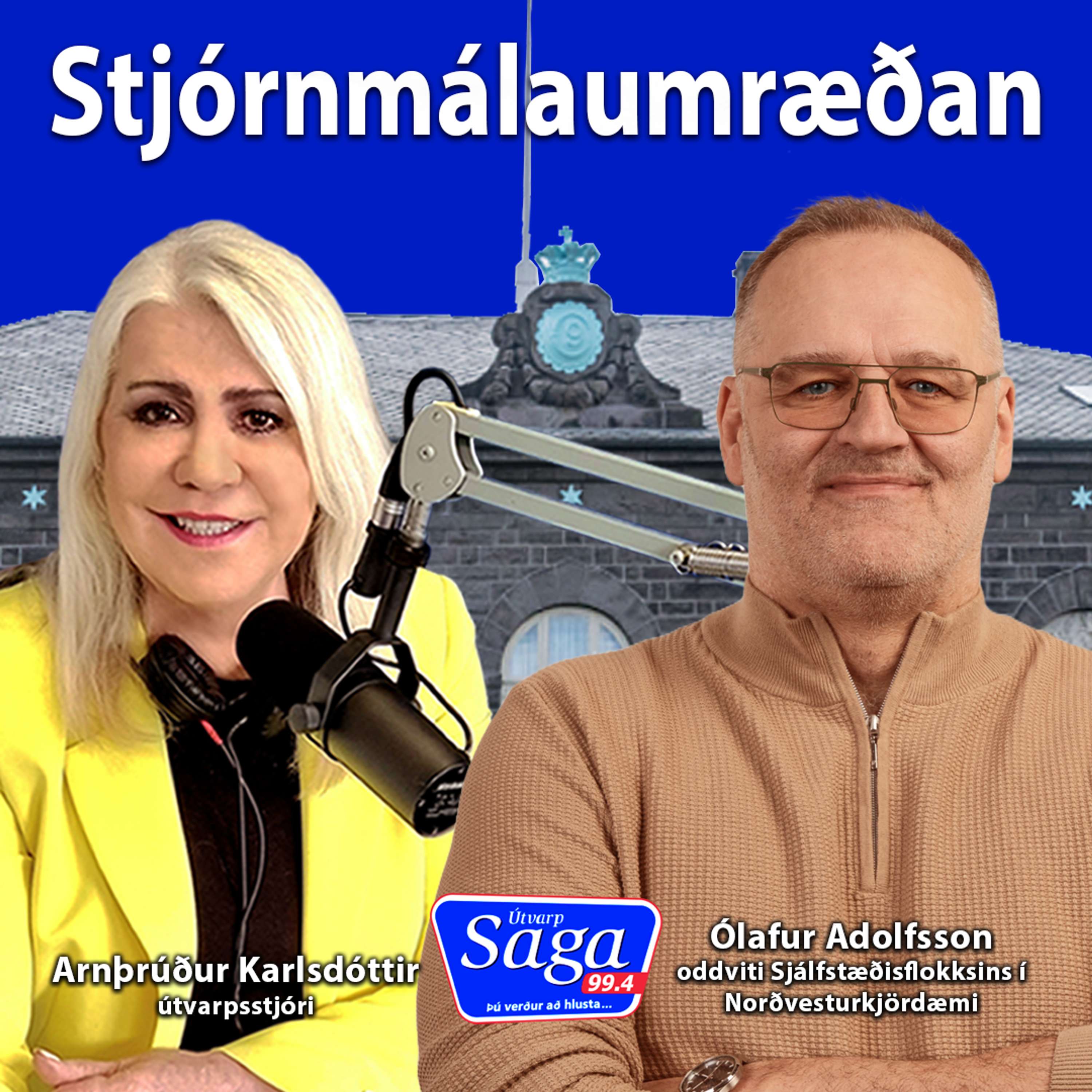 Stjórnmálaumræðan - Ólafur Adolfsson oddviti sjálfstæðisflokksins í Norðvesturkjördæmi