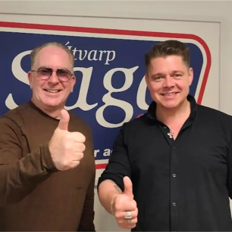 Magnús Magnússon og Jógvan Hansen söngvari