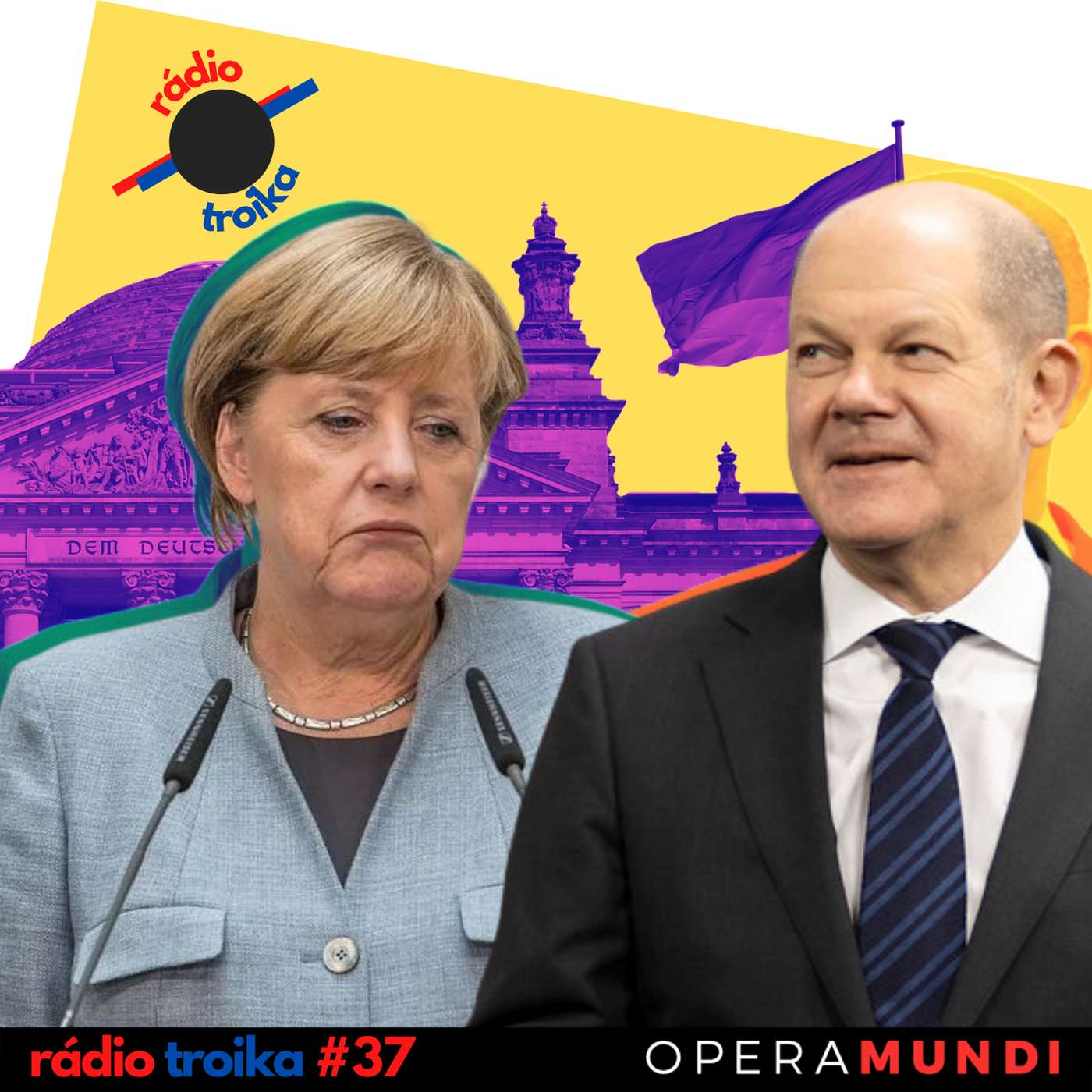 #37 - Scholz assume governo na Alemanha e coloca fim à era Merkel episode artwork