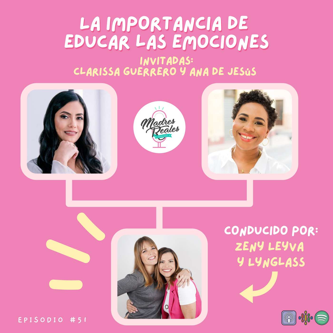 51. La importancia de educar las emociones. Invitada: Clarissa Guerrero y Ana de Jesús