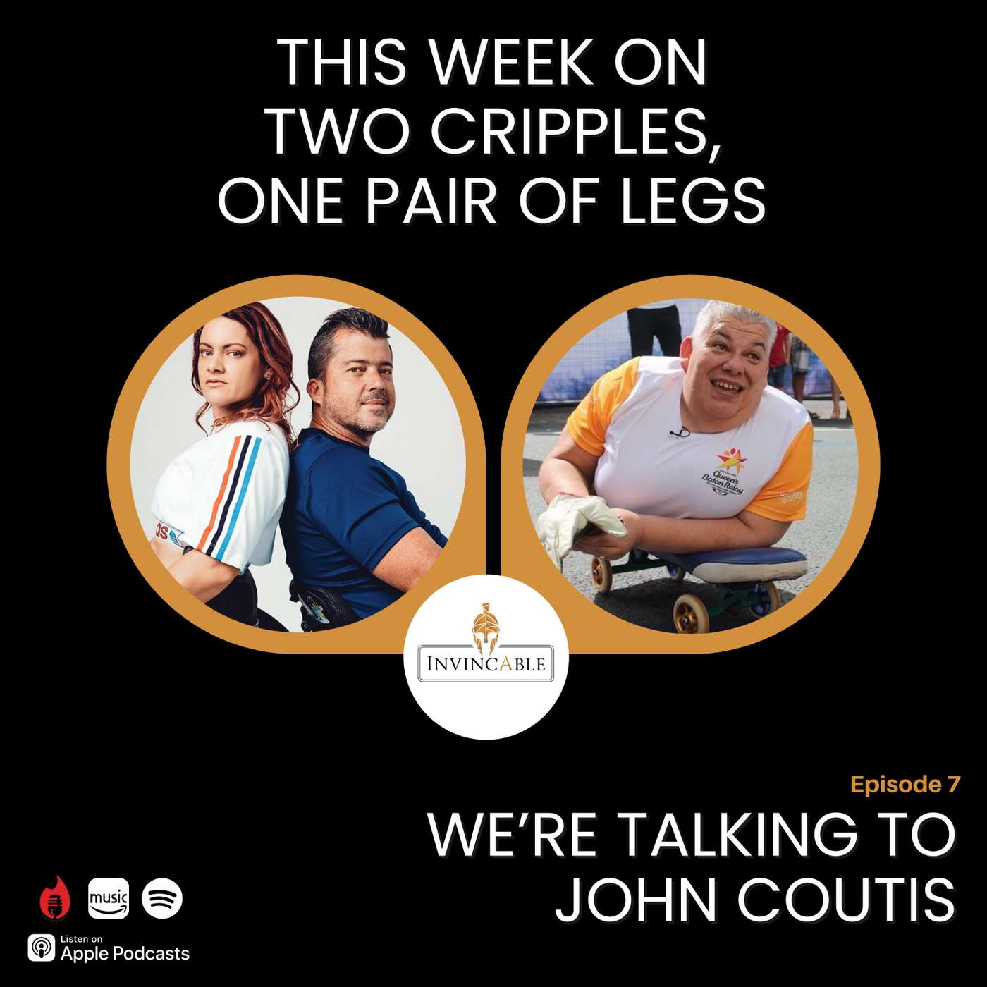 Two Cripples, One Pair of Legs