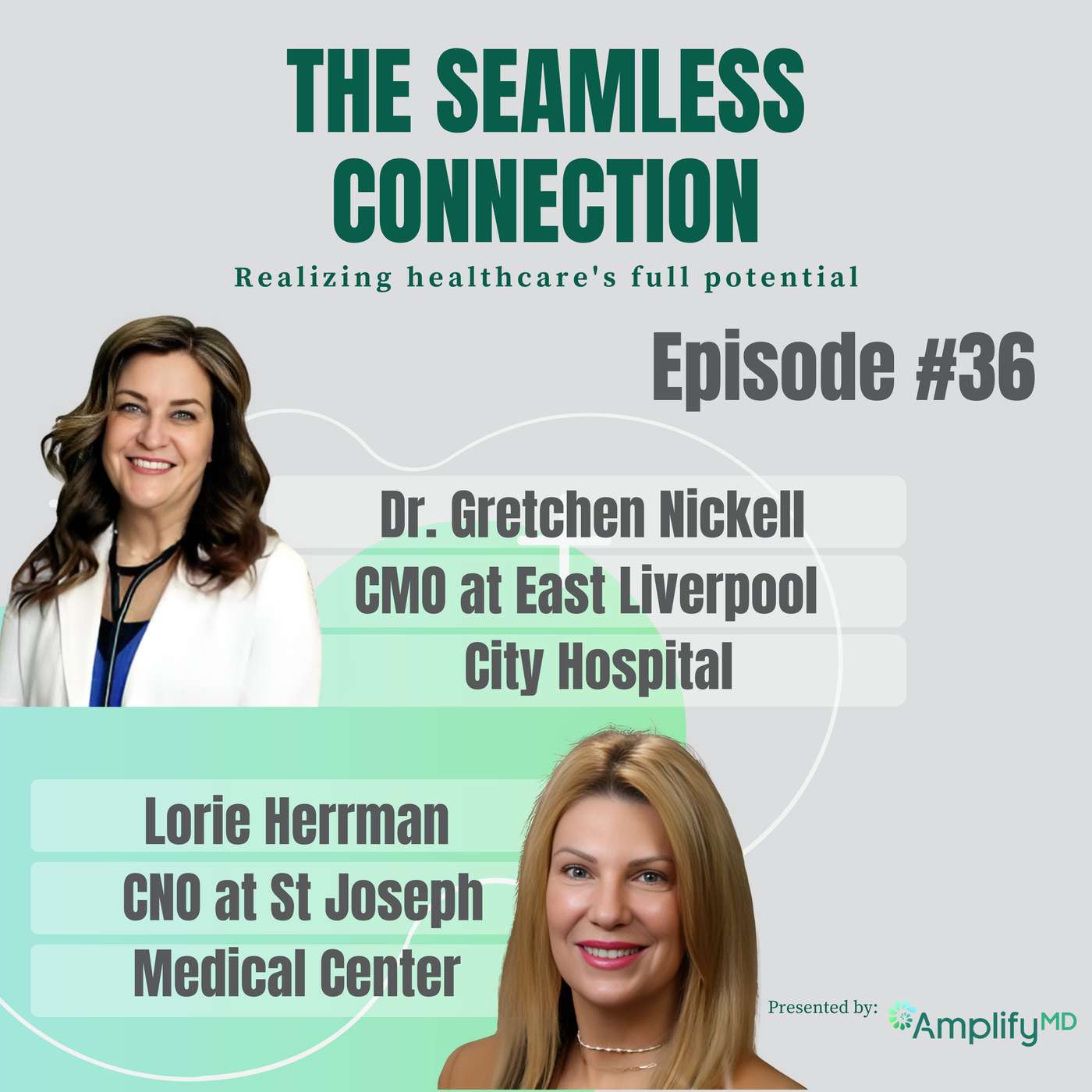 #36 - Dr. Gretchen Nickell, CMO at East Liverpool City Hospital & Lorie Herrman, CNO at St Joseph Medical Center #36 - Dr. Gretchen Nickell, CMO at East Liverpool City Hospital & Lorie Herrman, CNO at St Joseph Medical Center