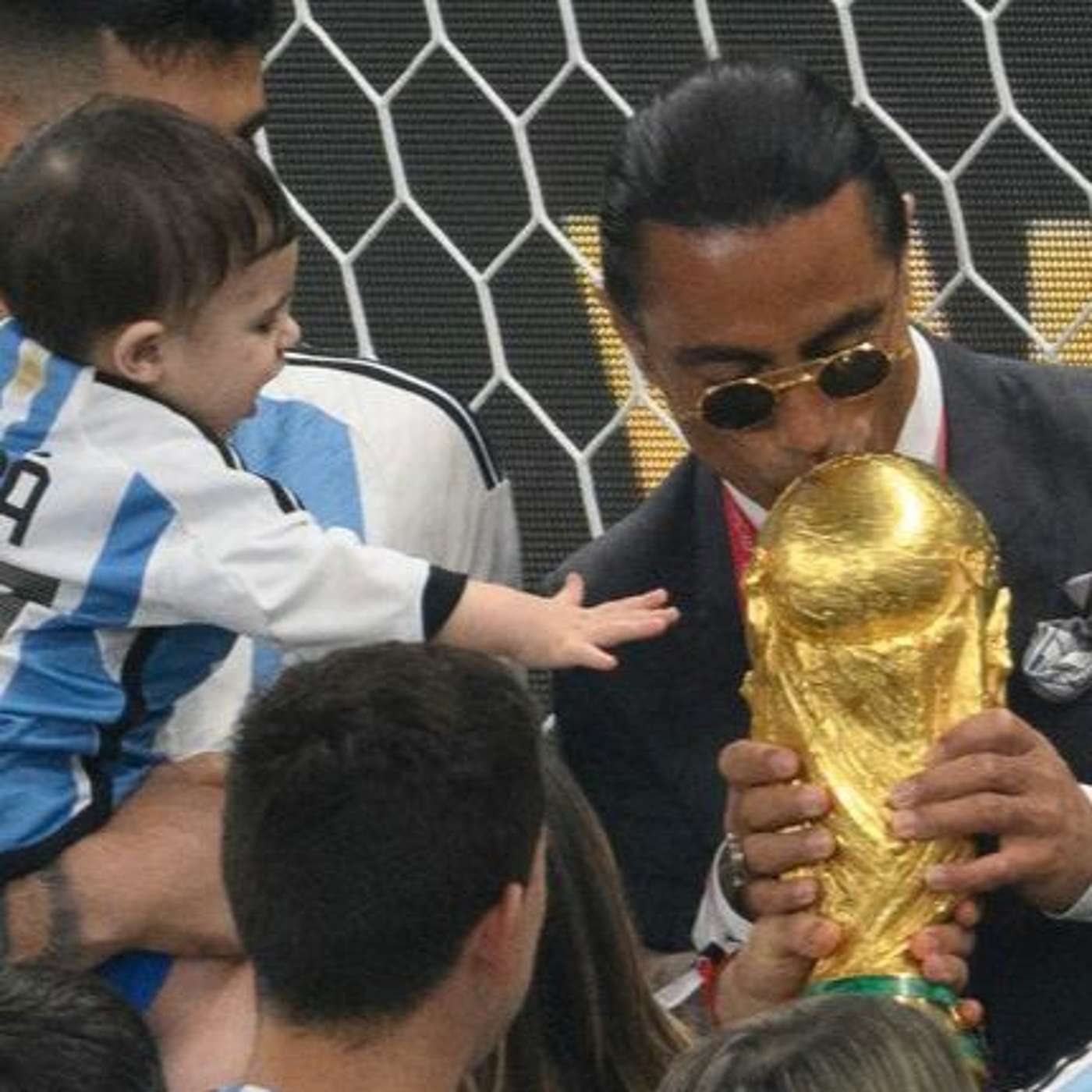 Fifa investigating how Salt Bae made it onto pitch after World Cup final