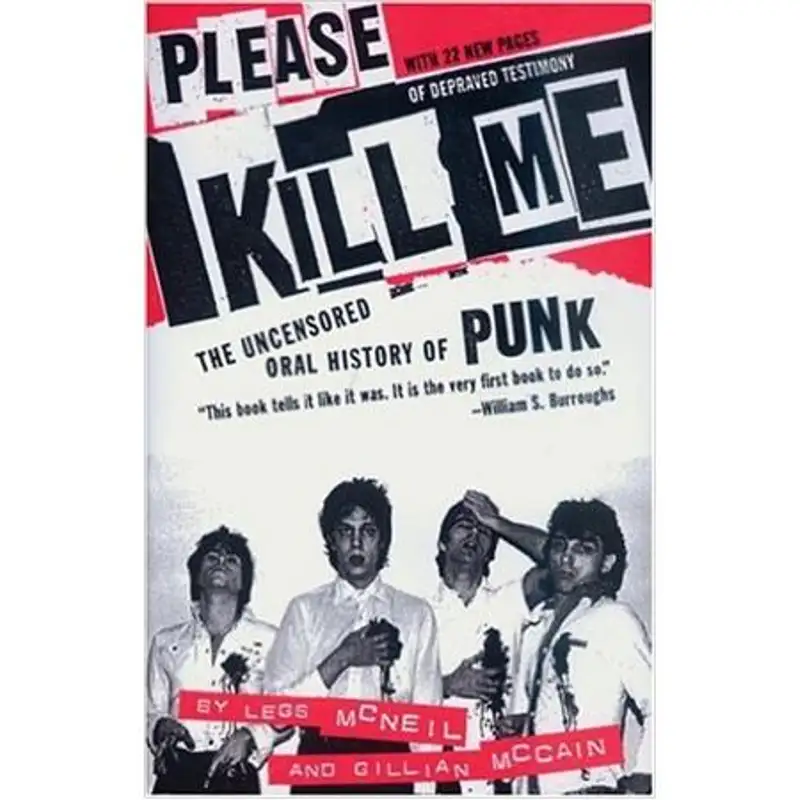 LEGS McNEIL and GILLIAN MCAIN-"PLEASE KILL ME" 20th Anniversary Show.