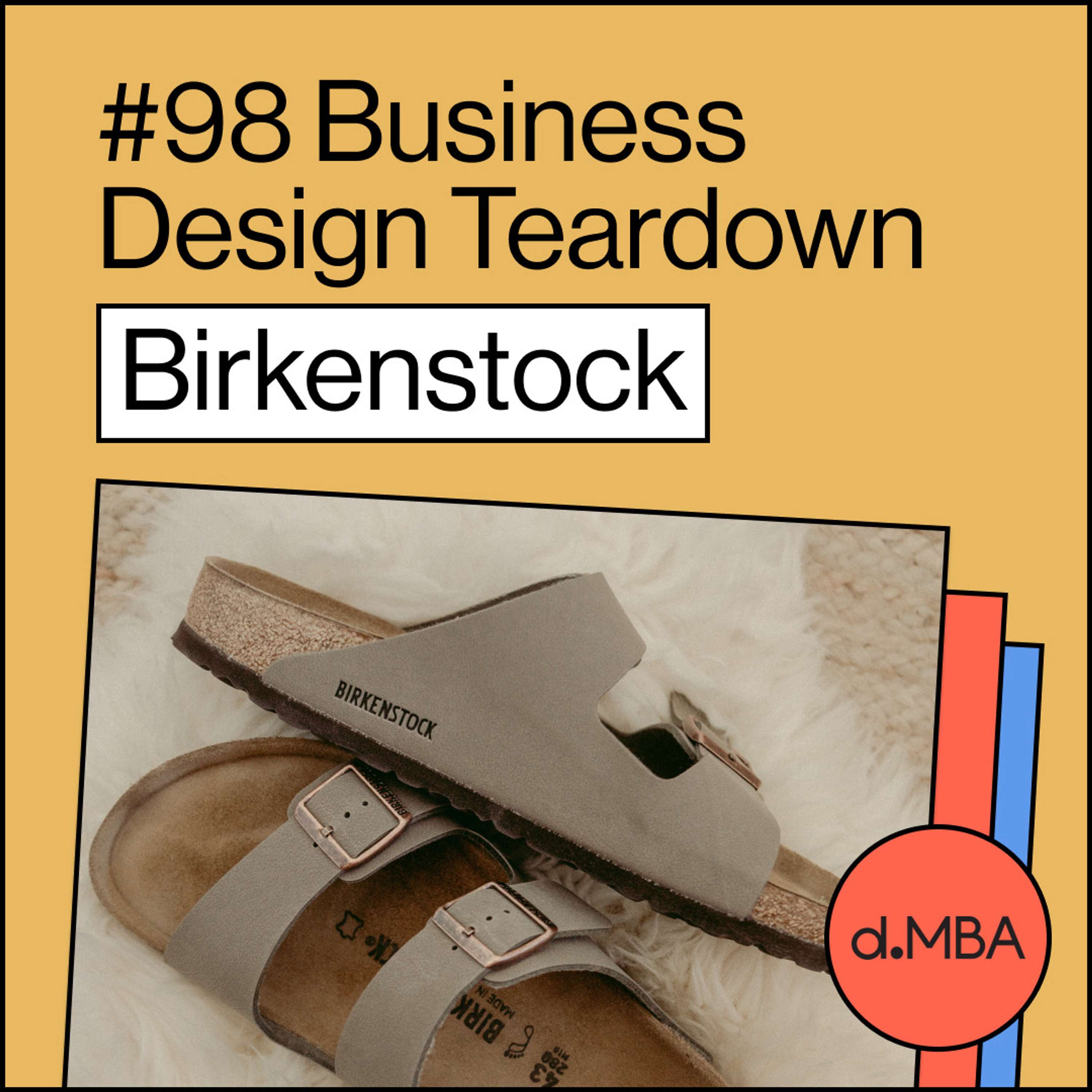 cover of episode 98- Birkenstock - Business Design Teardown