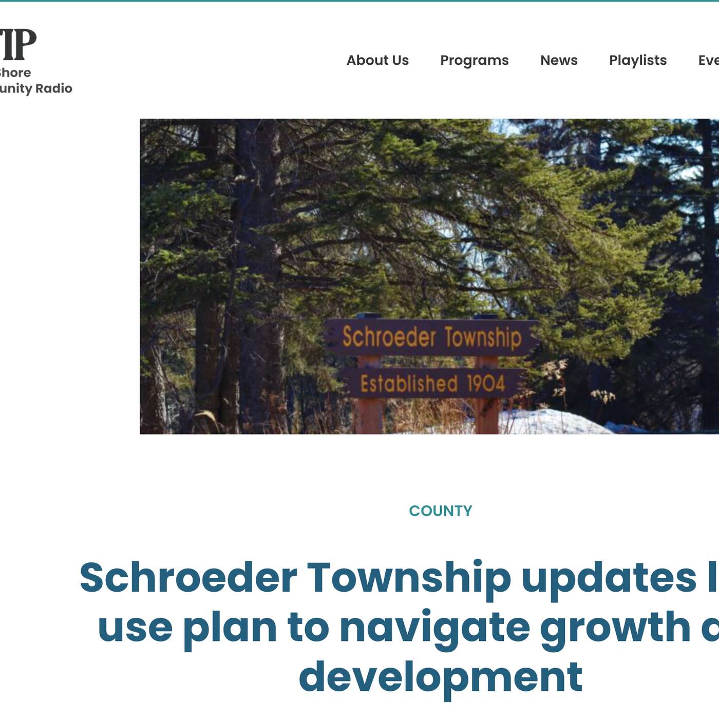 WTIP April Report: Land Use Plan Meetings in Cook County