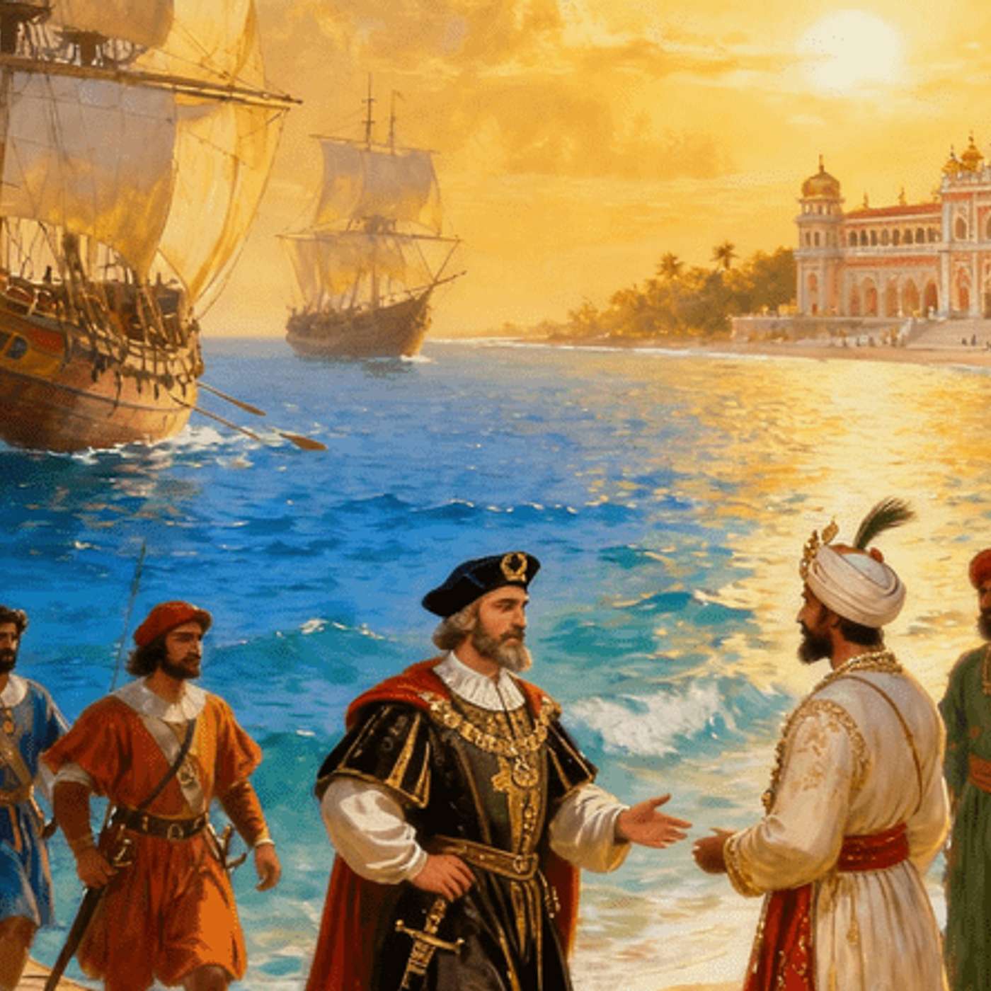 When the World Knocked on Calicut’s Shores: Vasco da Gama, the Spice Route, and the Zomorin