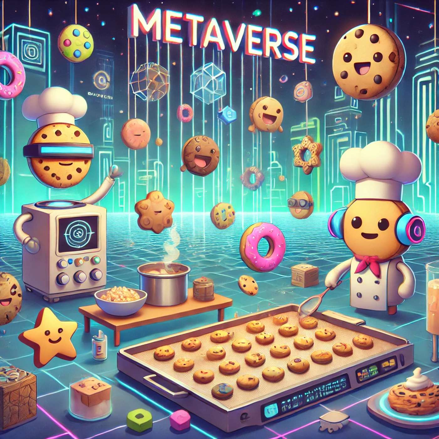 Explosive Handsmashed Cookies in the Canadian Metaverse