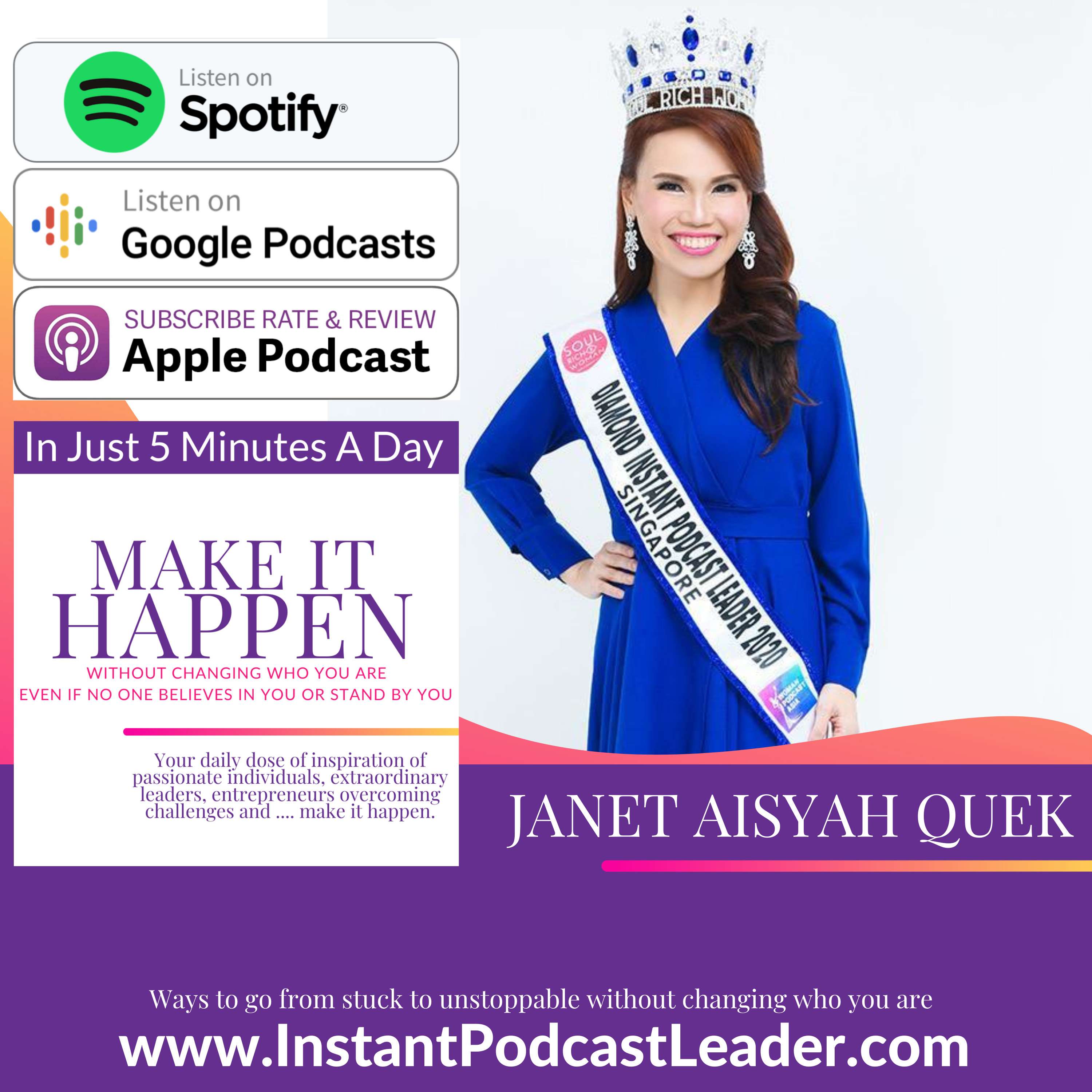 cover of episode Pilot Episode: MIH_EP04 Janet Aisyah Quek 9-5 Employee to Award-Winning Podcast Host