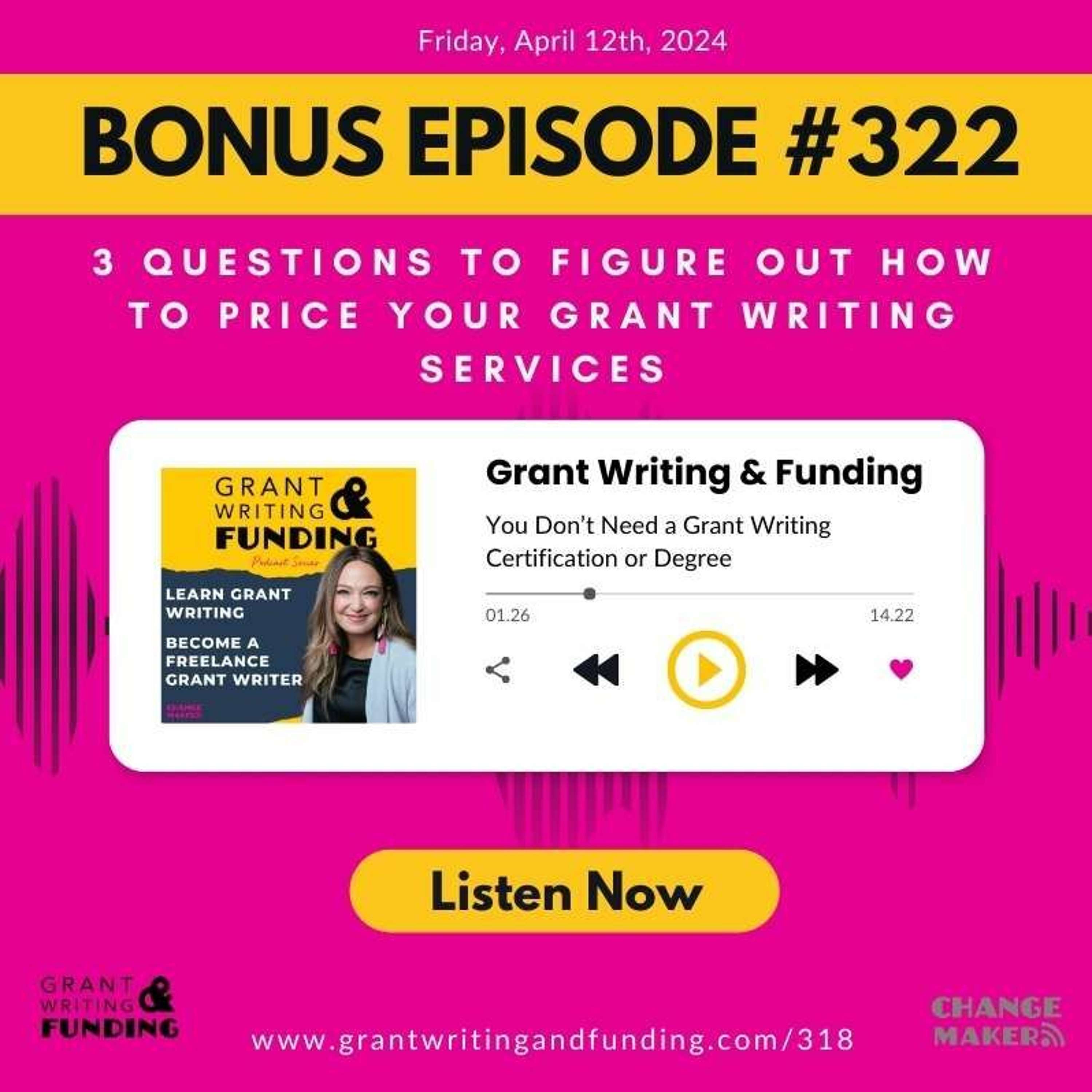 Grant Writing & Funding
