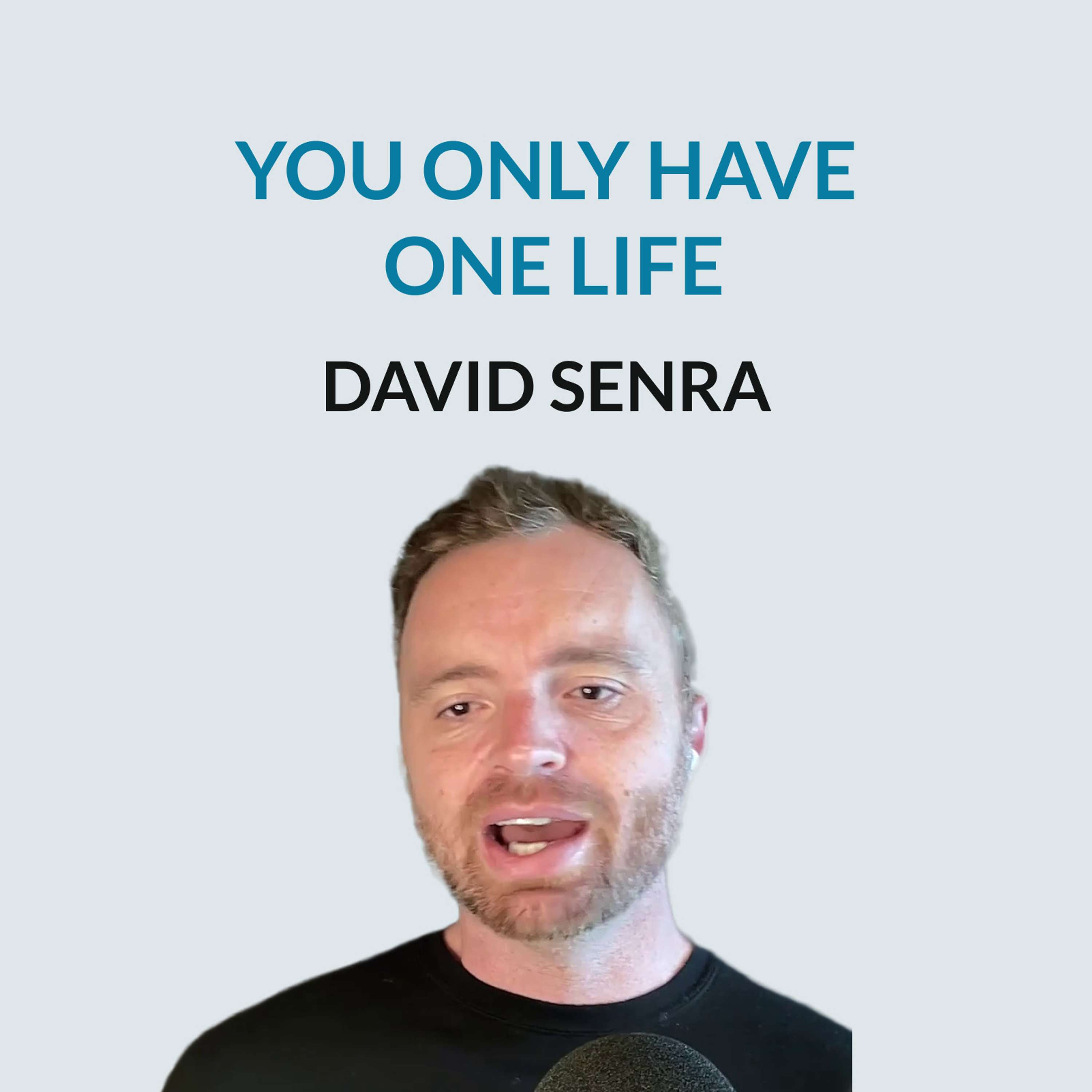 #130 You Have One Life - David Senra on finding his life's work, trial & error, the necessity of talking risks, mortality, balancing his entrepreneurial endeavours and family life and what can be learned from reading hundreds of biographies. - podcast episode cover