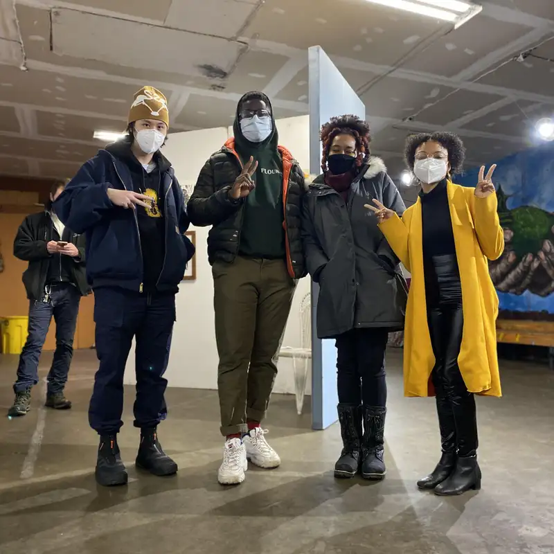 Art Beyond Walls: Exploring Baltimore's Hot Sauce Artist Collective with Brenton, Kira, Ayodoyin, Gen, and Alpha - Promoting Art Accessibility and Exploration in Unique Gallery Spaces