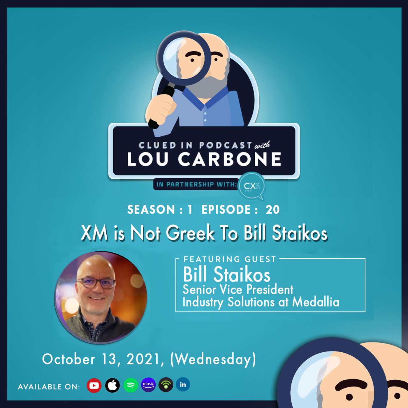 Clued In Podcast with Lou Carbone