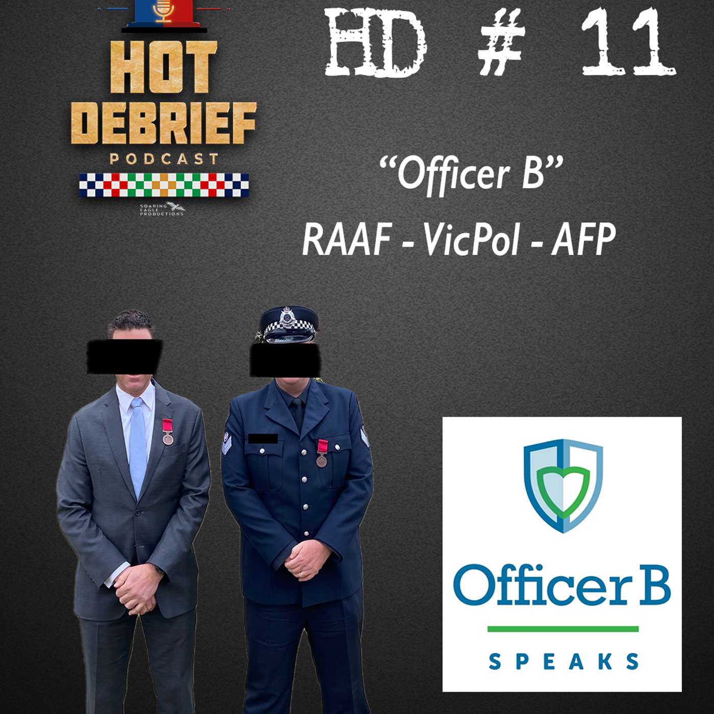 HD#11 - "Officer B" - RAAF - VicPol - AFP.  Terrorist attack survivor.