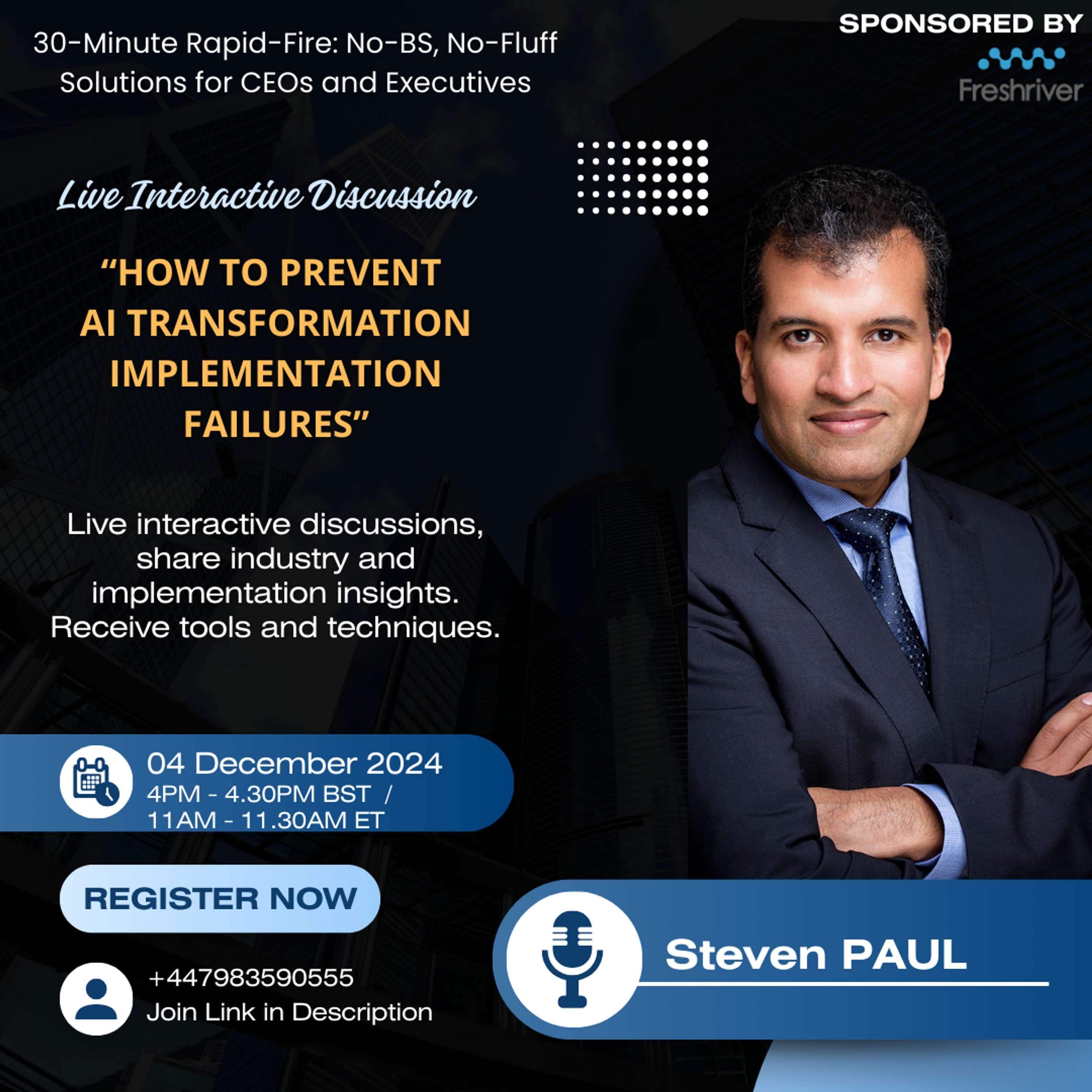 Leadership Exposé Podcast: Success Talk with Steven Paul