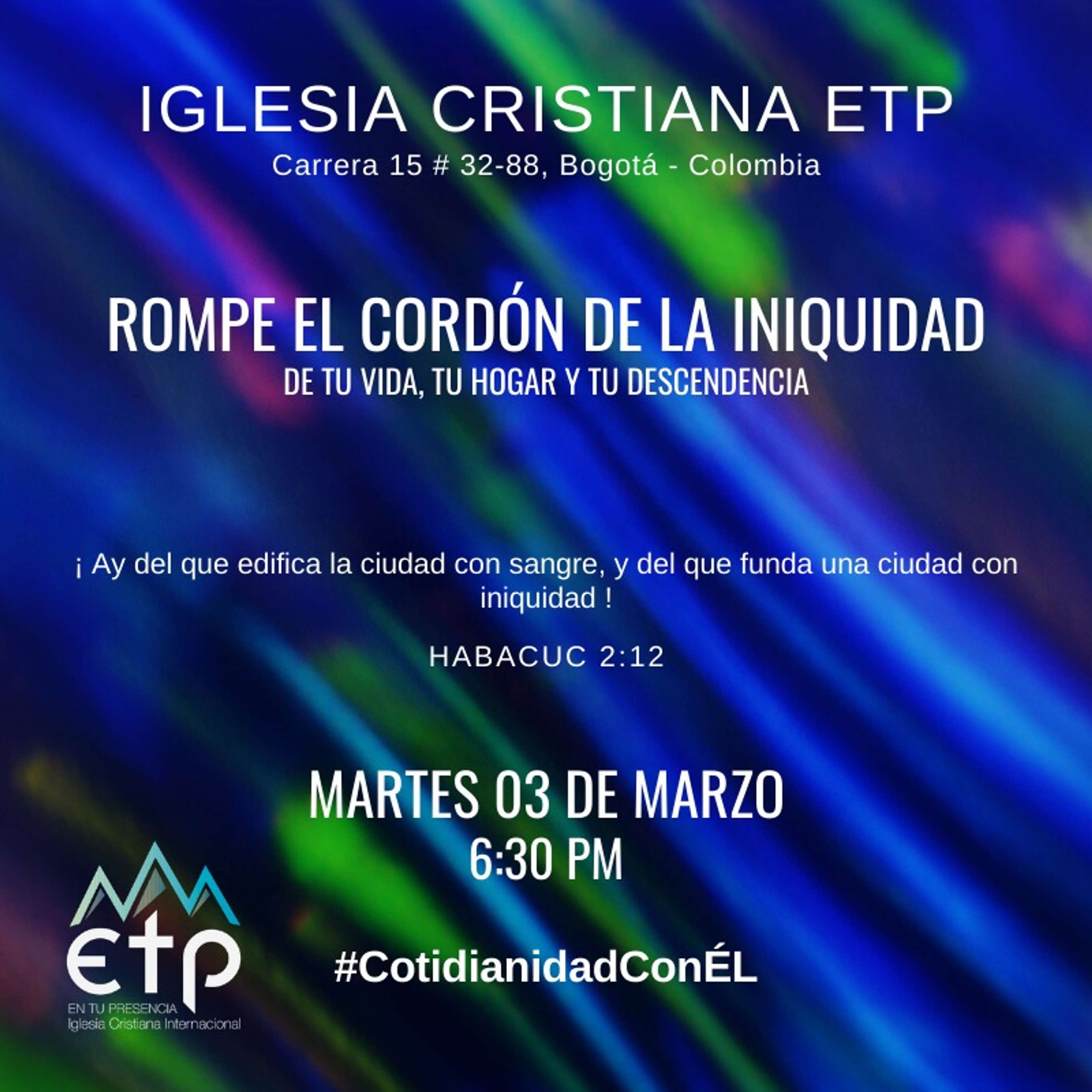 Rompe el cordón de la iniquidad en tu vida, tu hogar y tu descendencia