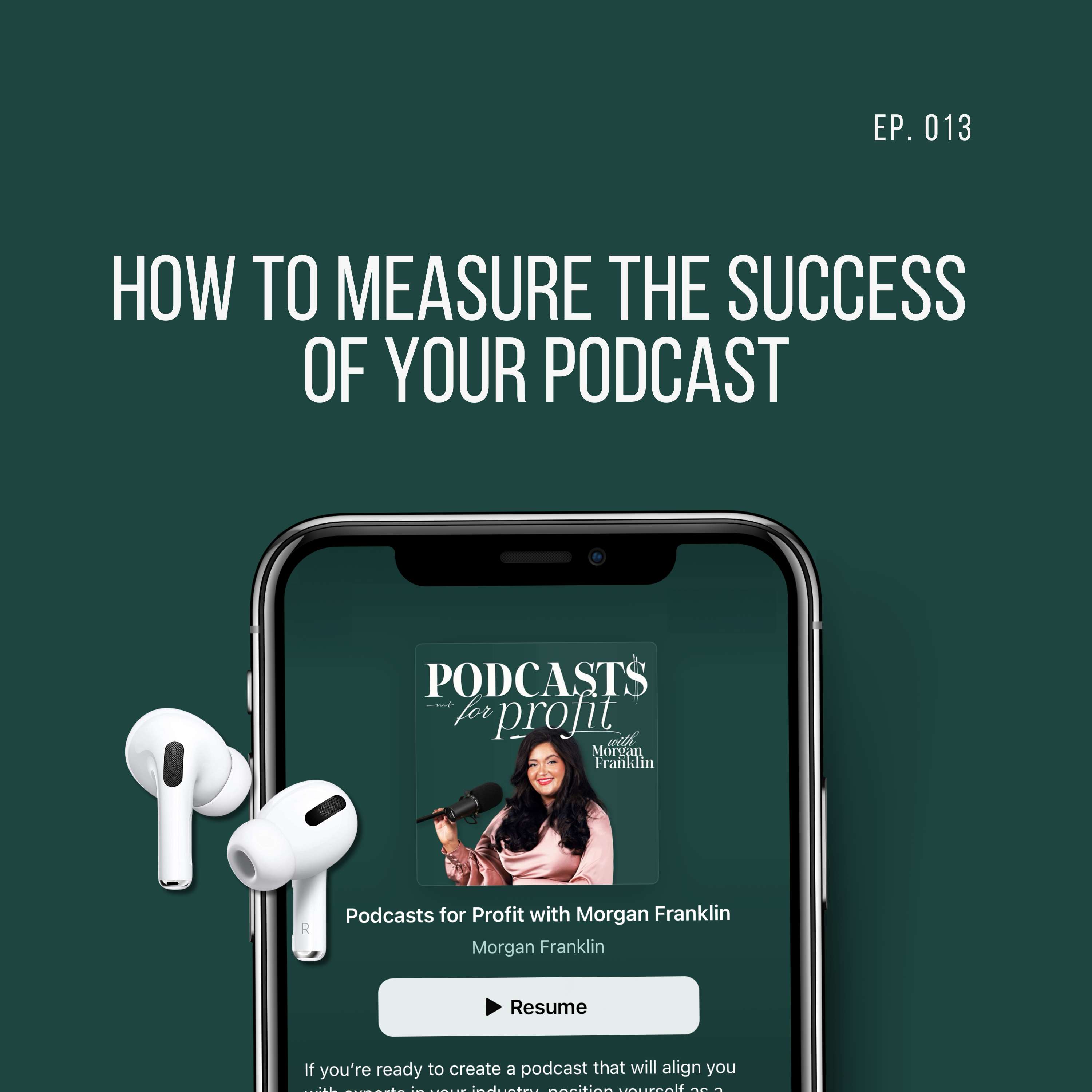 #013: How to Measure the Success of Your Podcast