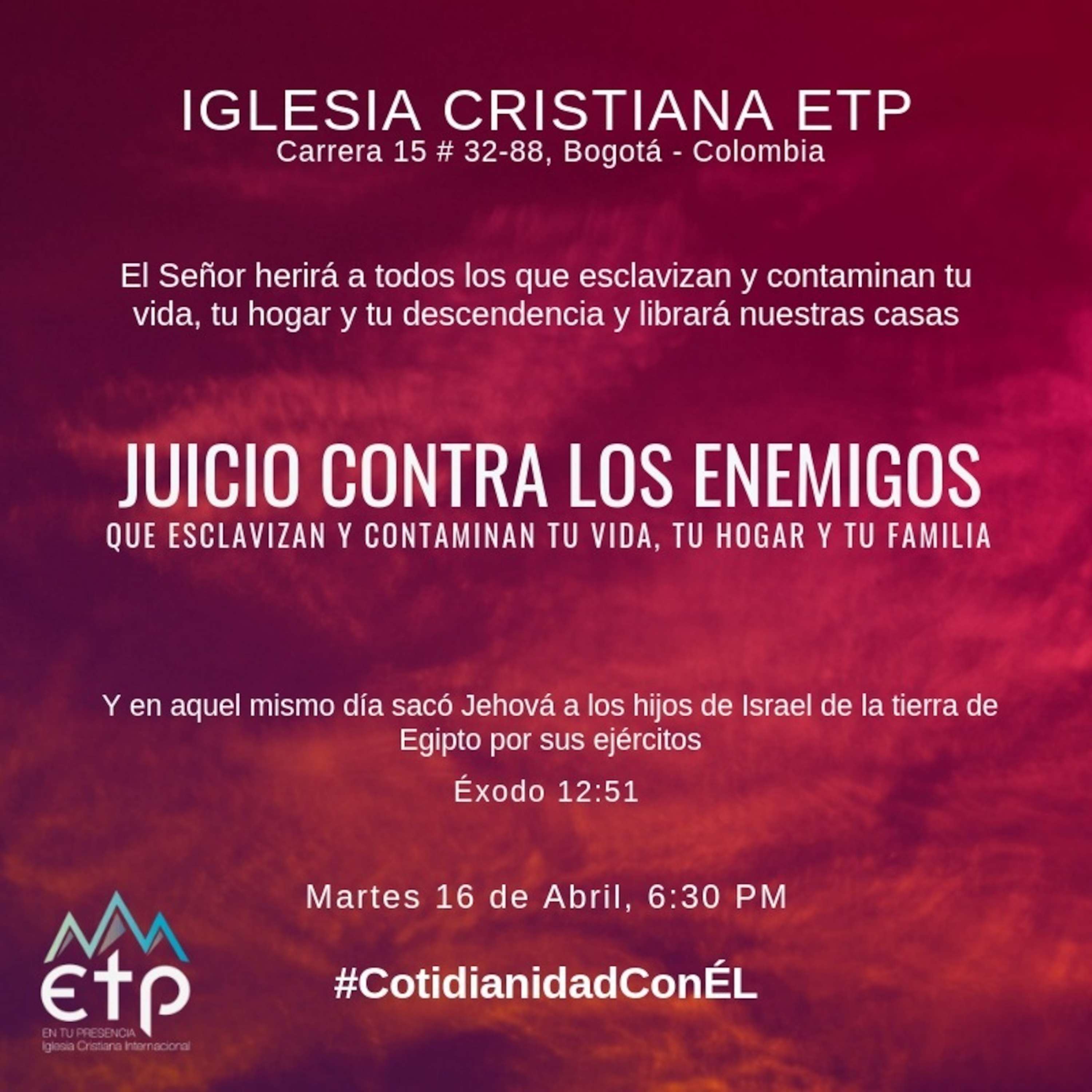 Juicio contra los enemigos que esclavizan tu vida, tu hogar y tu descendencia