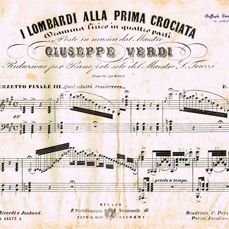 L'Opera 164 - G. Verdi - I Lombardi alla prima Crociata