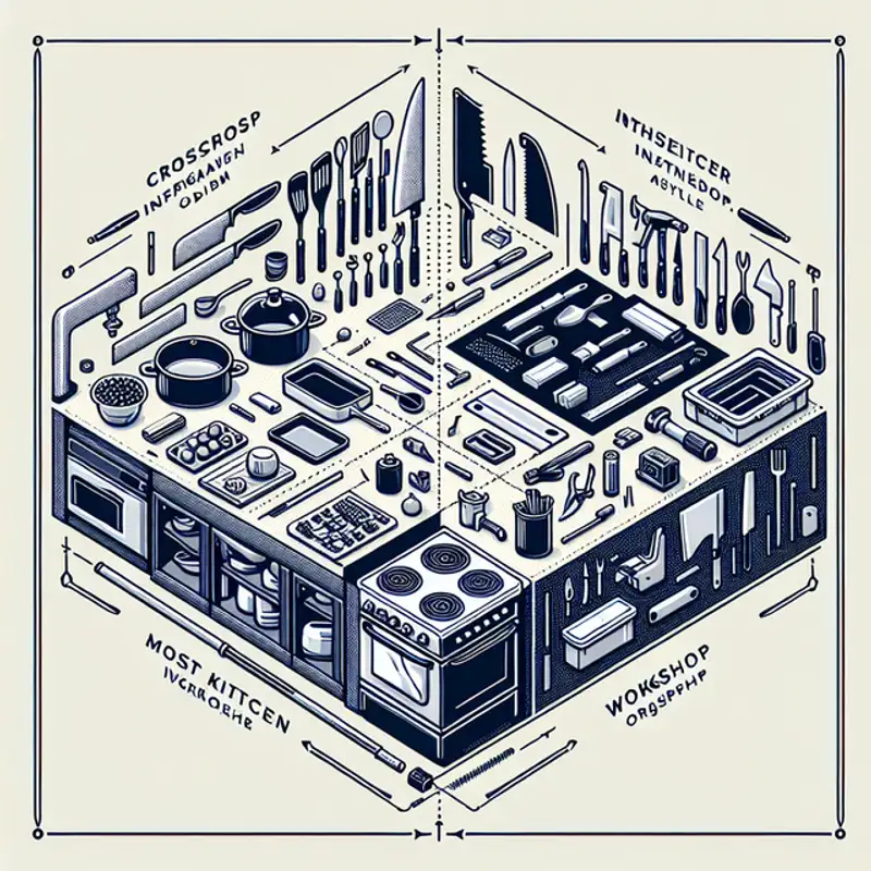 Mastering the Art of Organization: Adam Savage's Kitchen and Workshop Crossover Insights