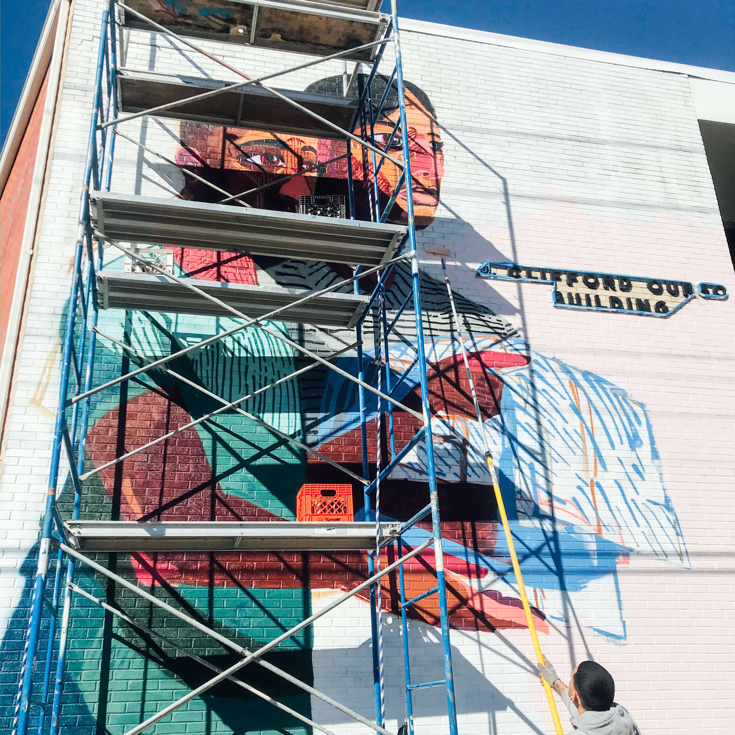 Morgan Udoh - BR Walls Project - MLKFest 2022