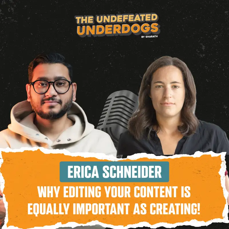 Erica Schneider - Why editing your content is as important as creating!