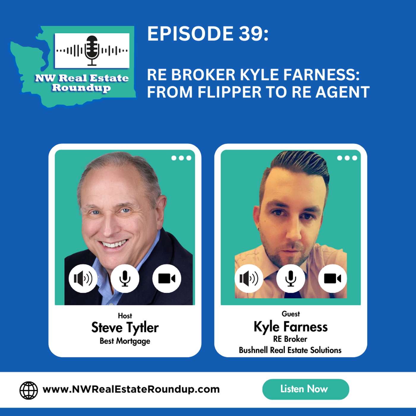 Episode 39: RE Broker Kyle Farness: From Flipper to RE Agent
