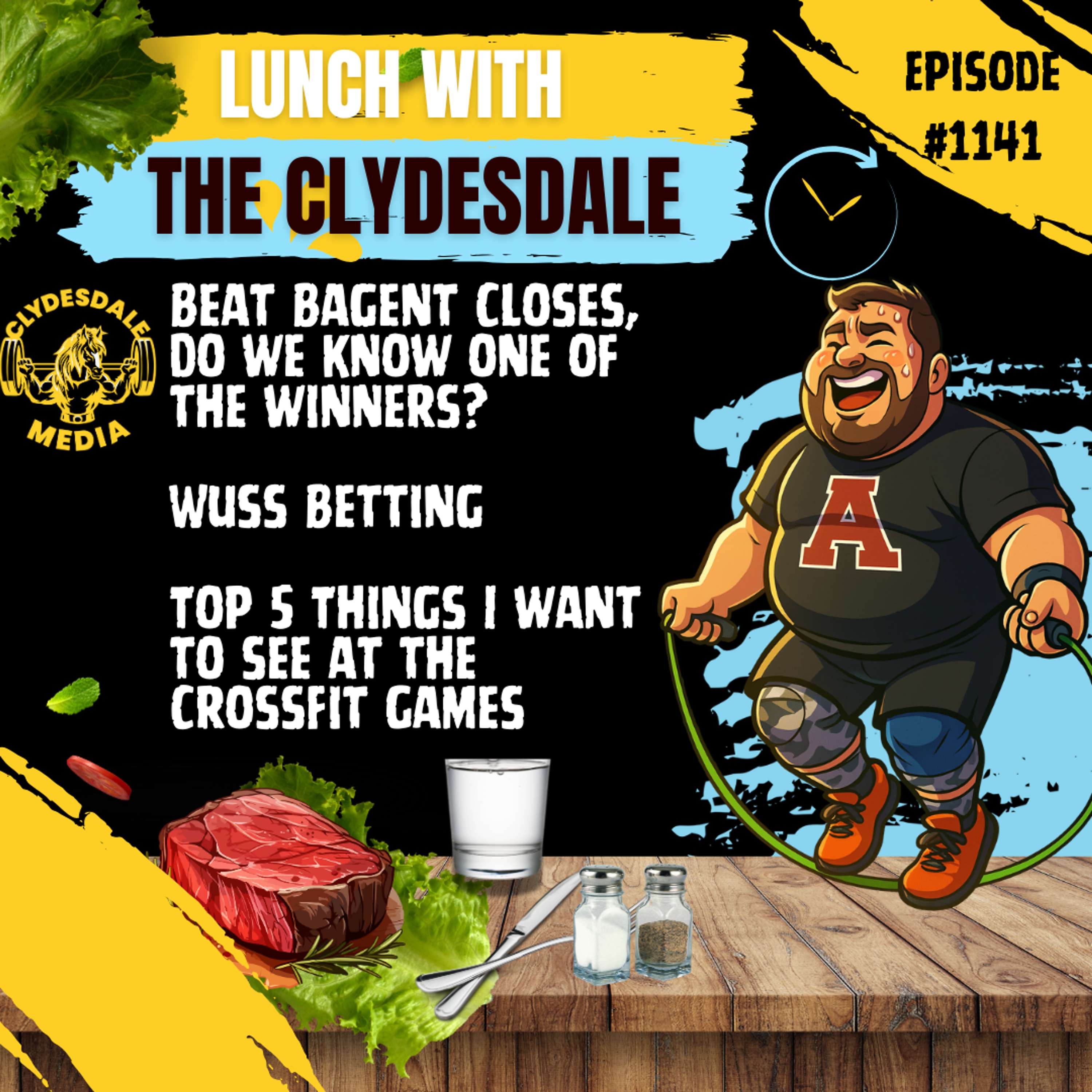 Lunch with the Clydesdale - Did Someone We Know Beat Bagent???