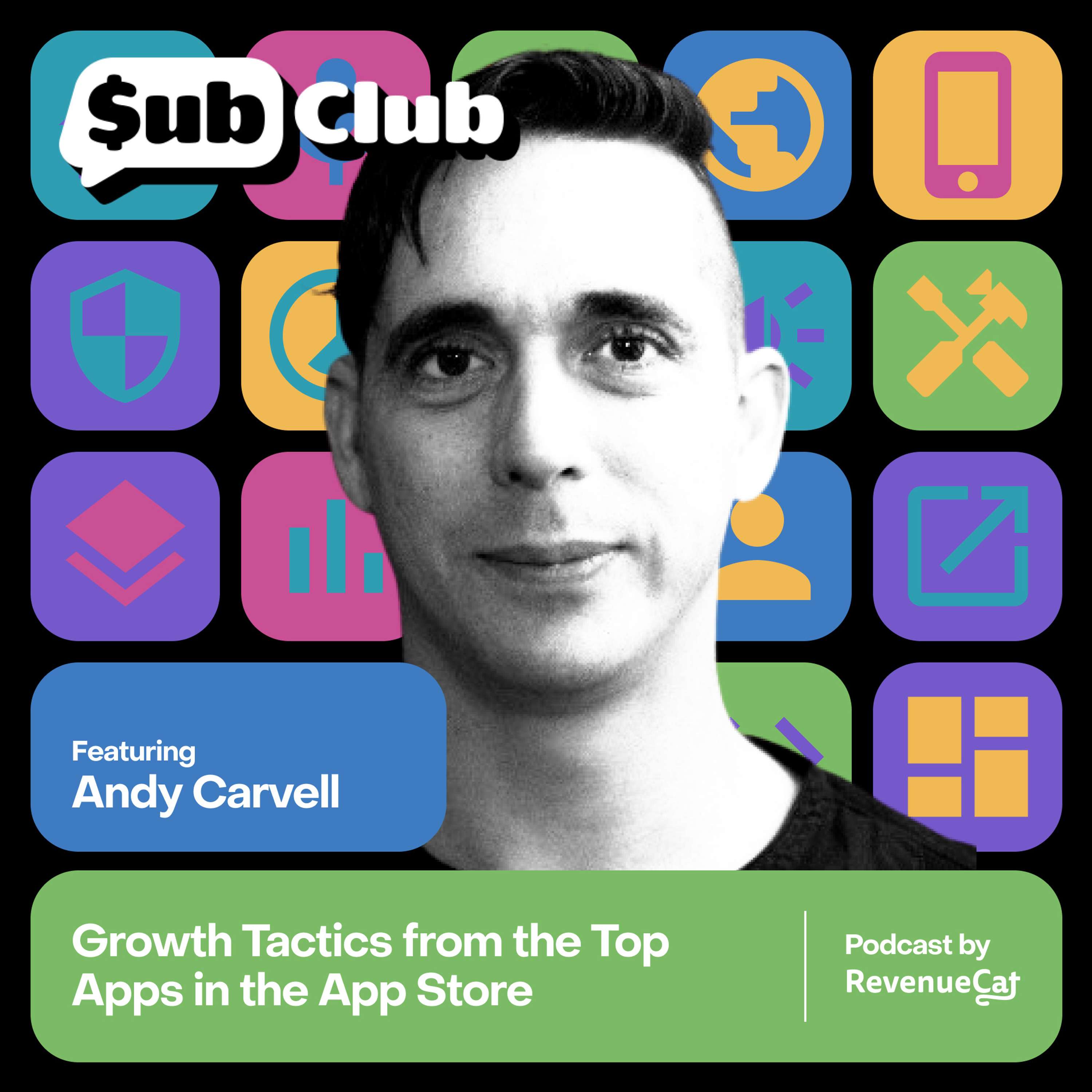 Growth Tactics from the Top Apps in the App Store — Andy Carvell, Phiture - podcast episode cover