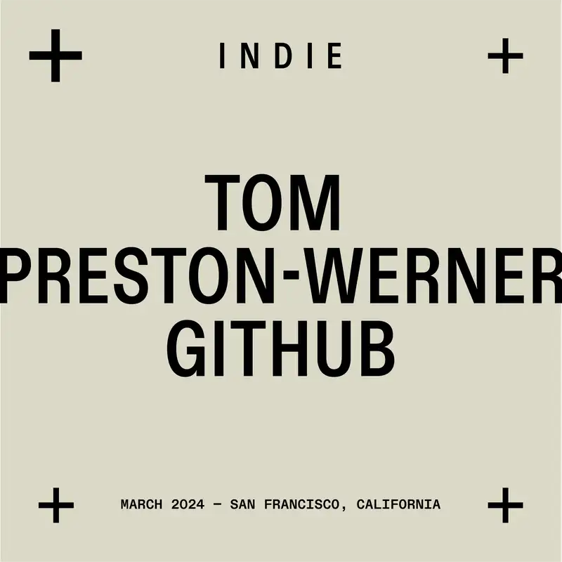 Building GitHub — Live Event with Tom Preston-Werner, GitHub Co-Founder