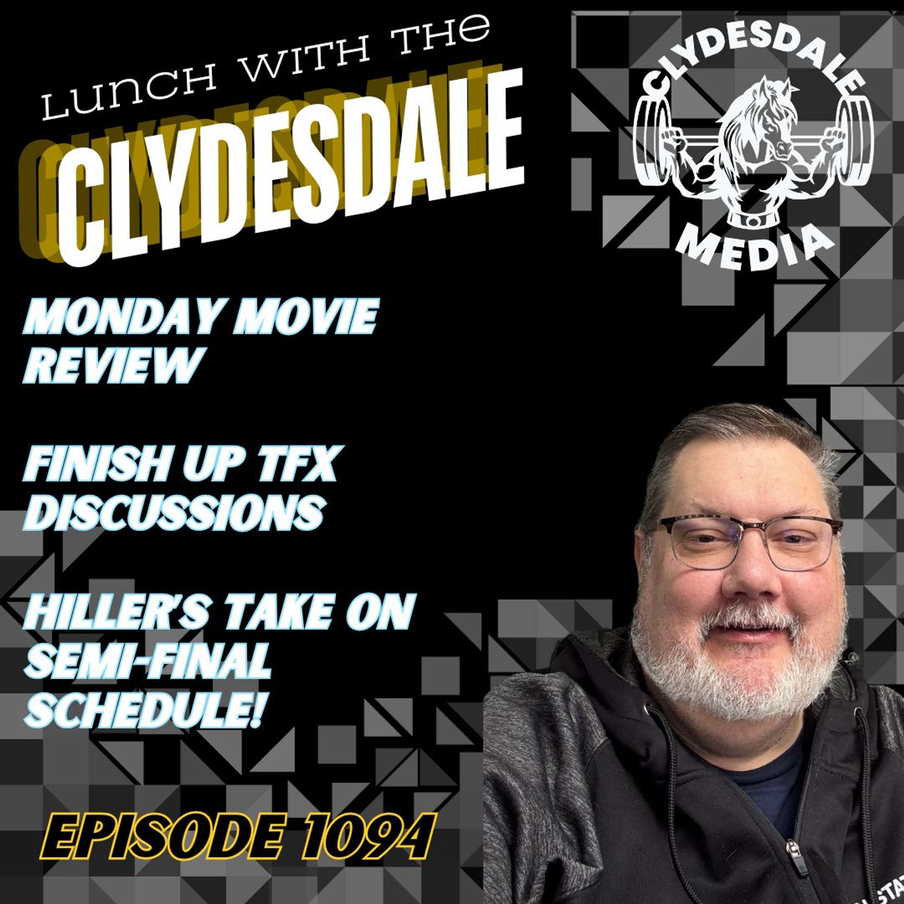 Lunch with the Clydesdale - Happy Monday All!