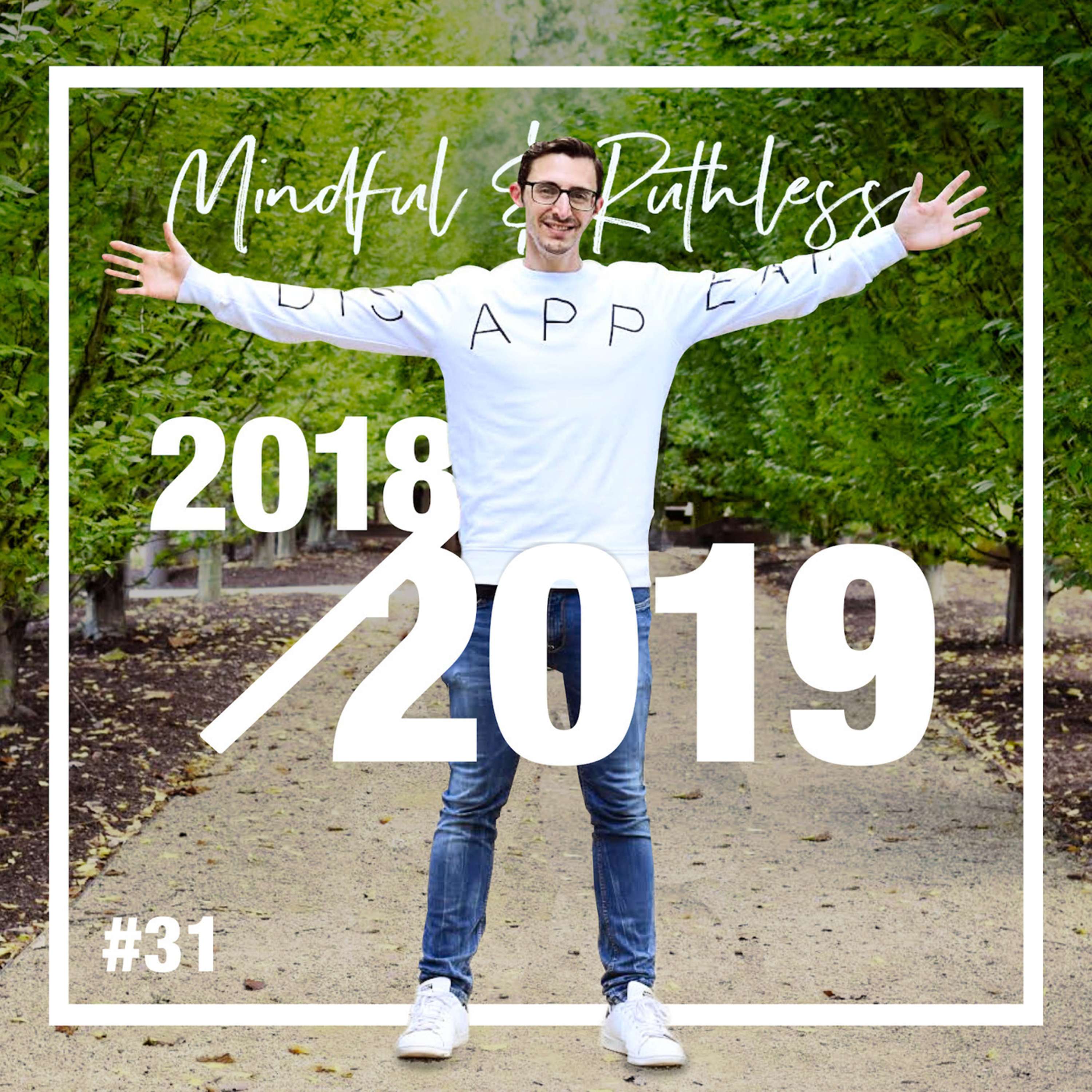 cover of episode 31: Lessons learned from 2018 & Plans for 2019 ( + one MAJOR announcement)