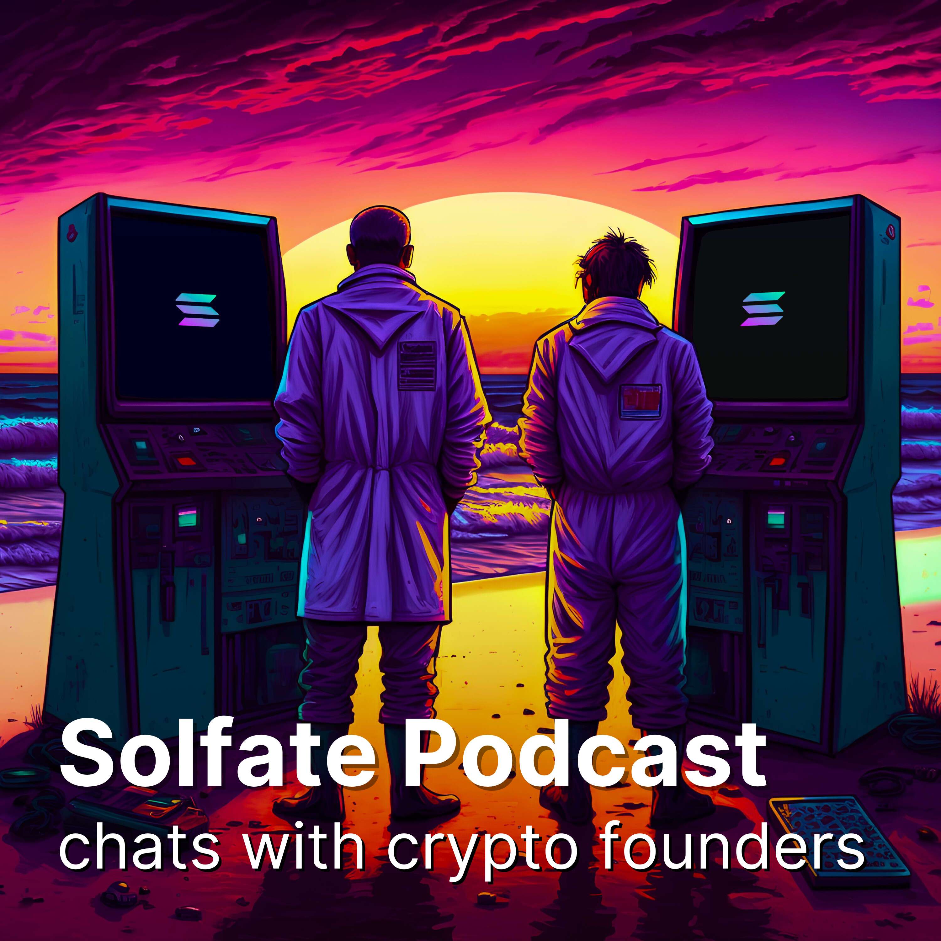 Solfate Podcast - Interviews with blockchain founders/builders on Solana
