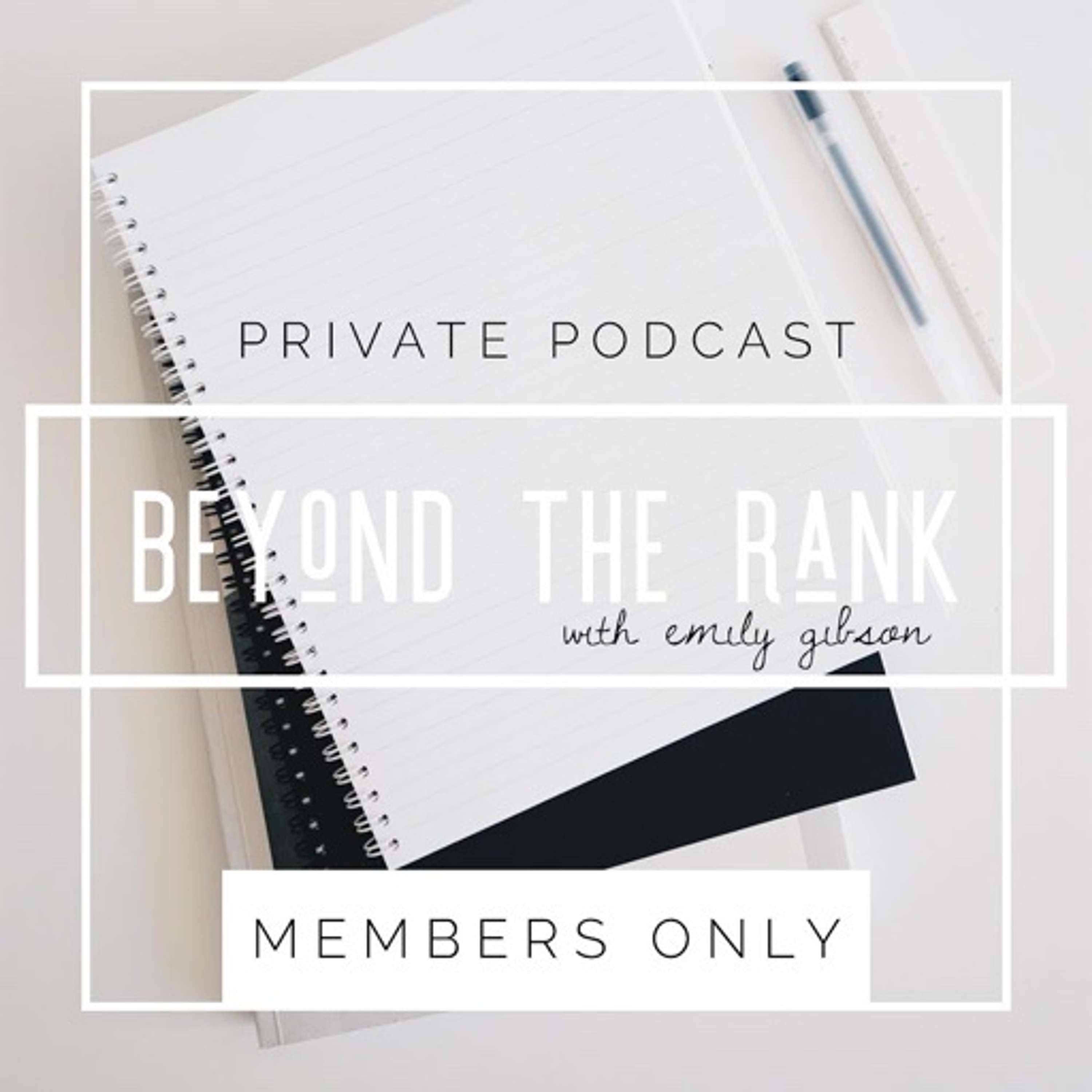 Beyond the Rank