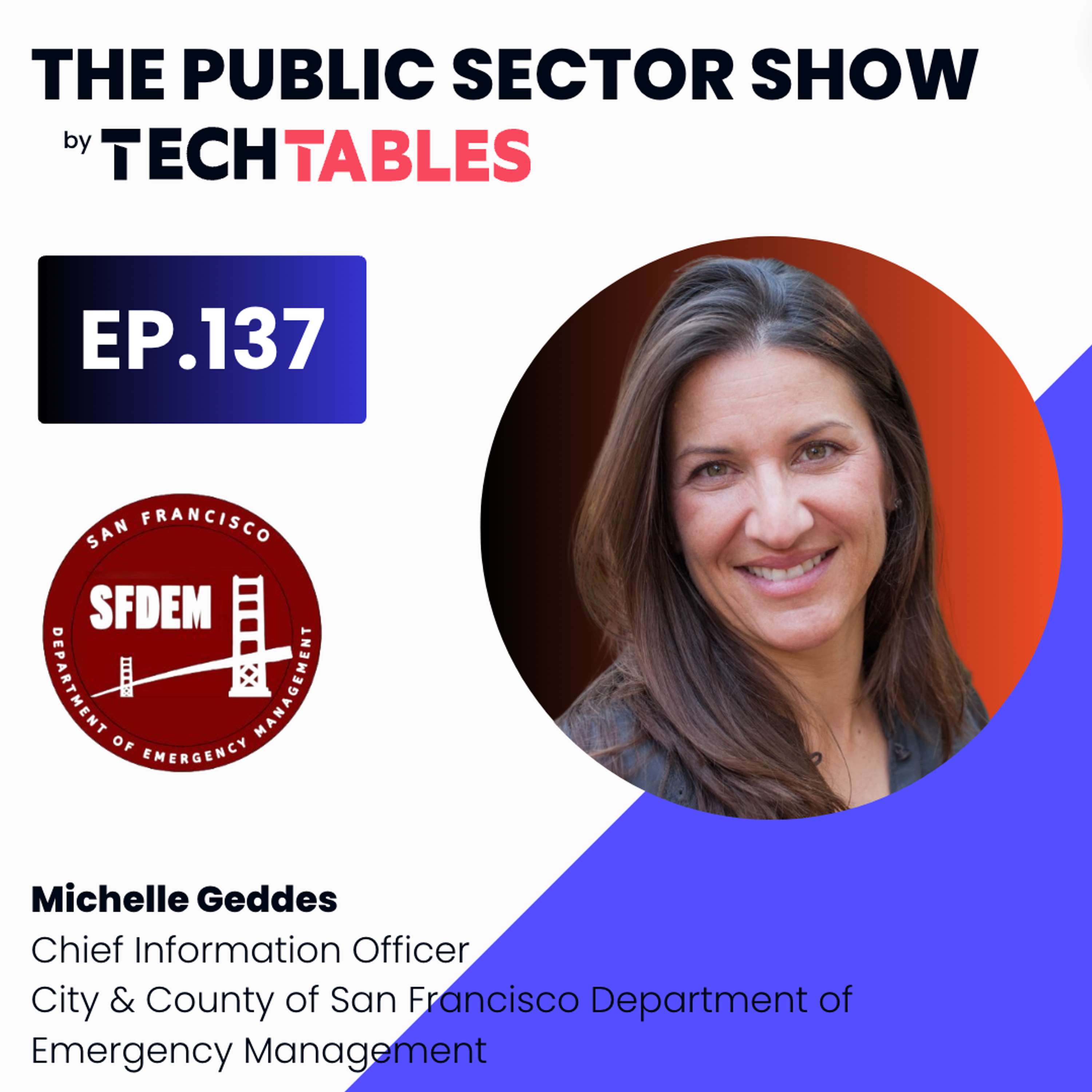 Ep.137 Modernizing California's 911 System & Building High-Performance Teams with Michelle Geddes, CIO of the San Francisco Dept. of Emergency Management