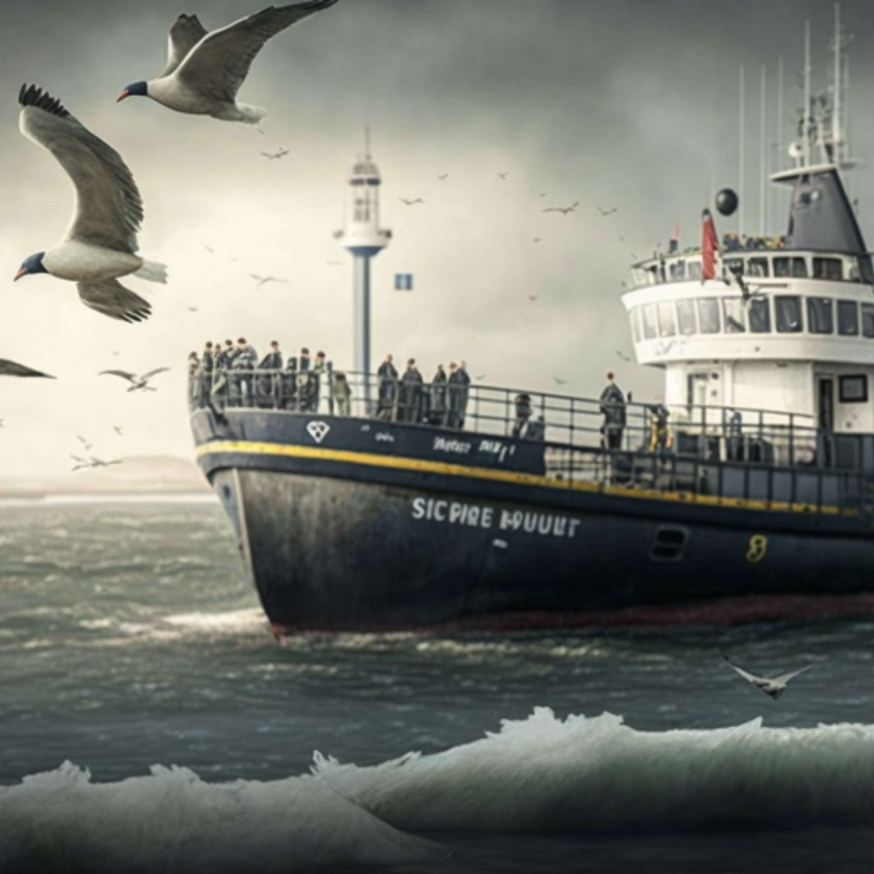 â´ī¸ Seabirds and Ferry Port Sounds on the Isle of Amrum â´ī¸ Seabirds and Ferry Port Sounds on the Isle of Amrum