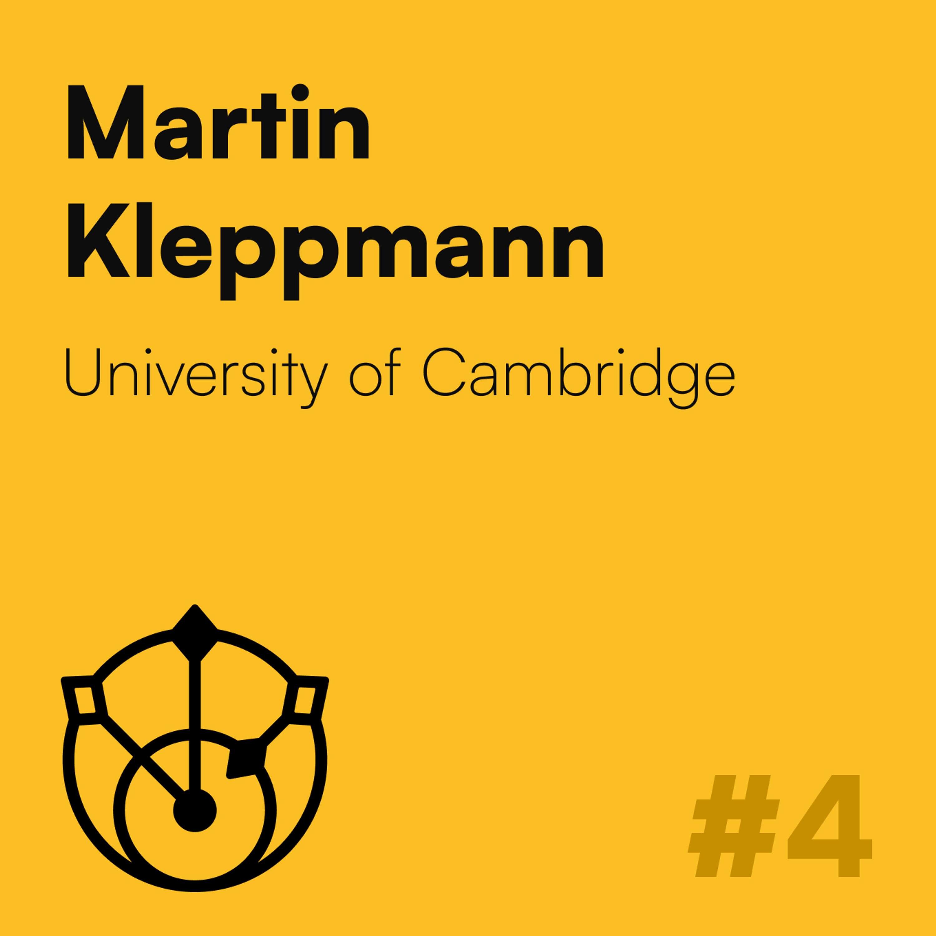 #4 – Martin Kleppmann: CRDTs, Automerge, generic syncing servers & Bluesky