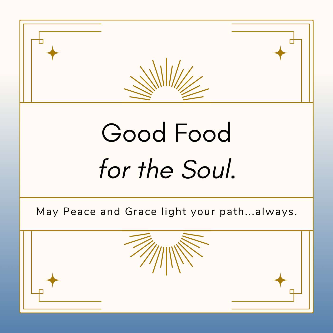 Good Food for the Soul podcast artwork