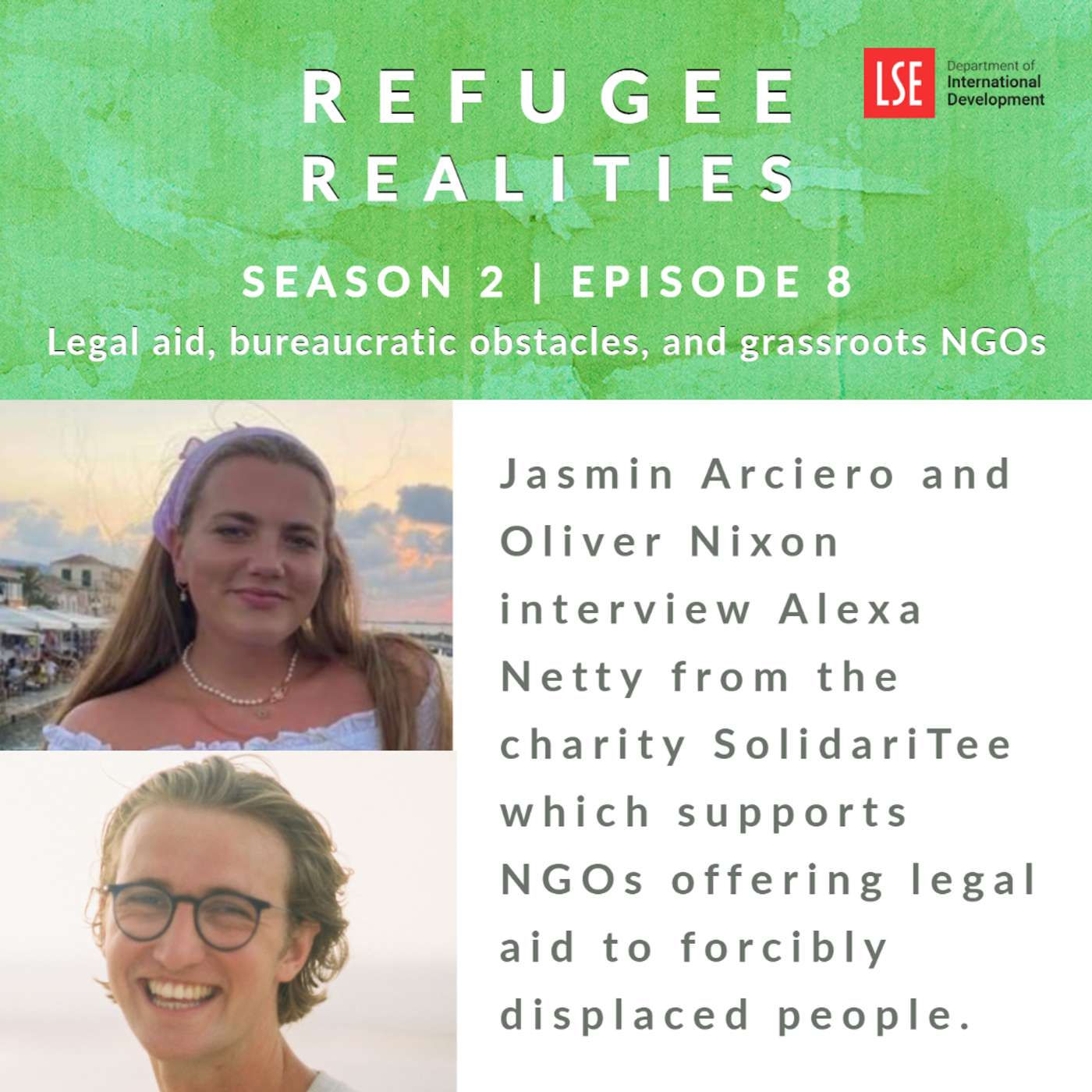 S2, E8: Legal aid, bureaucratic obstacles, and grassroots NGOs S2, E8: Legal aid, bureaucratic obstacles, and grassroots NGOs