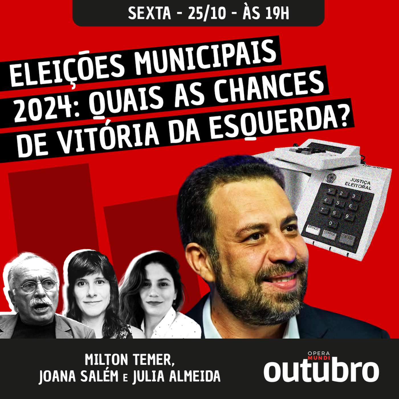 Outubro: tudo o que precisamos discutir