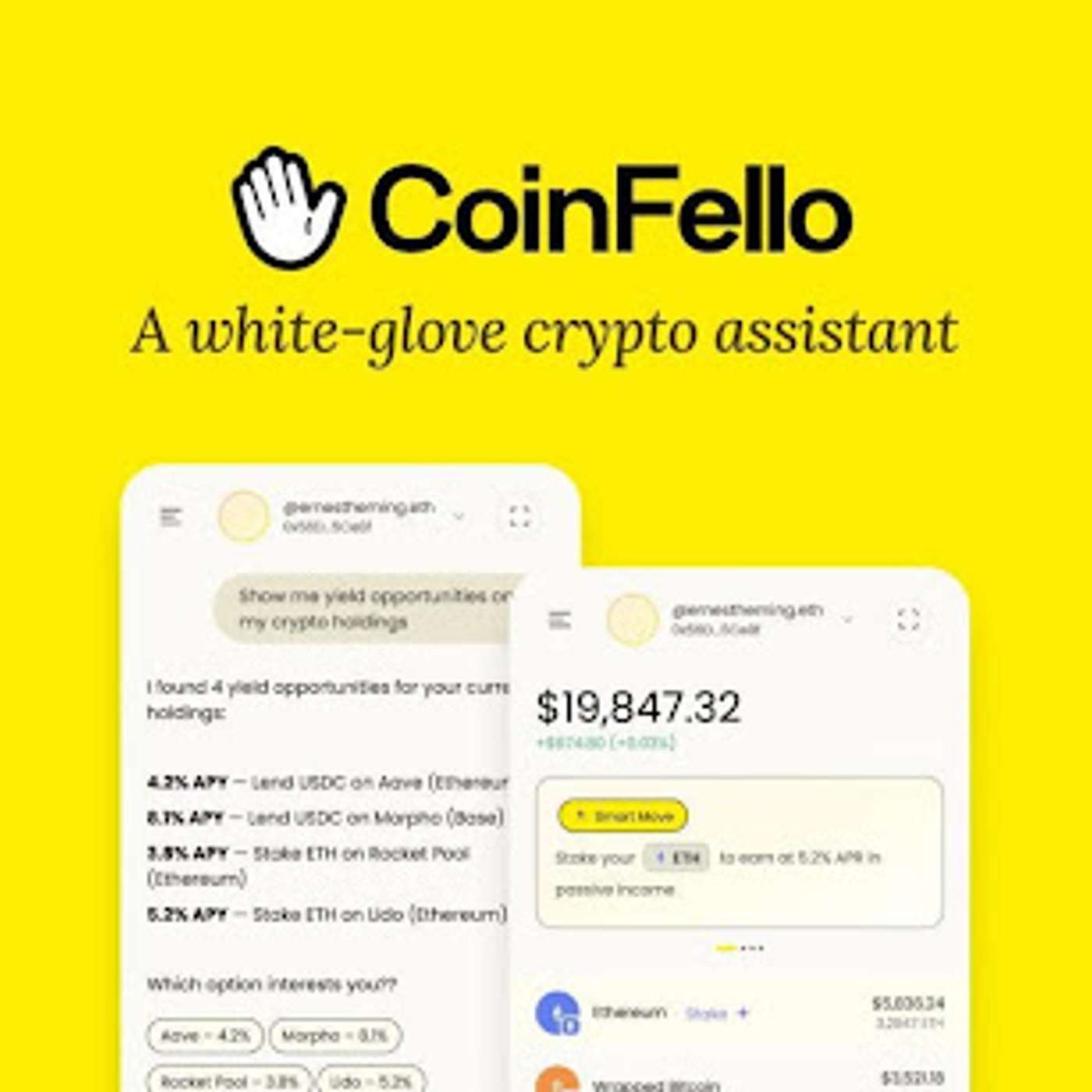 CoinFello: The First Self-Sovereign AI Agent For Using And Automating Any Smart Contract