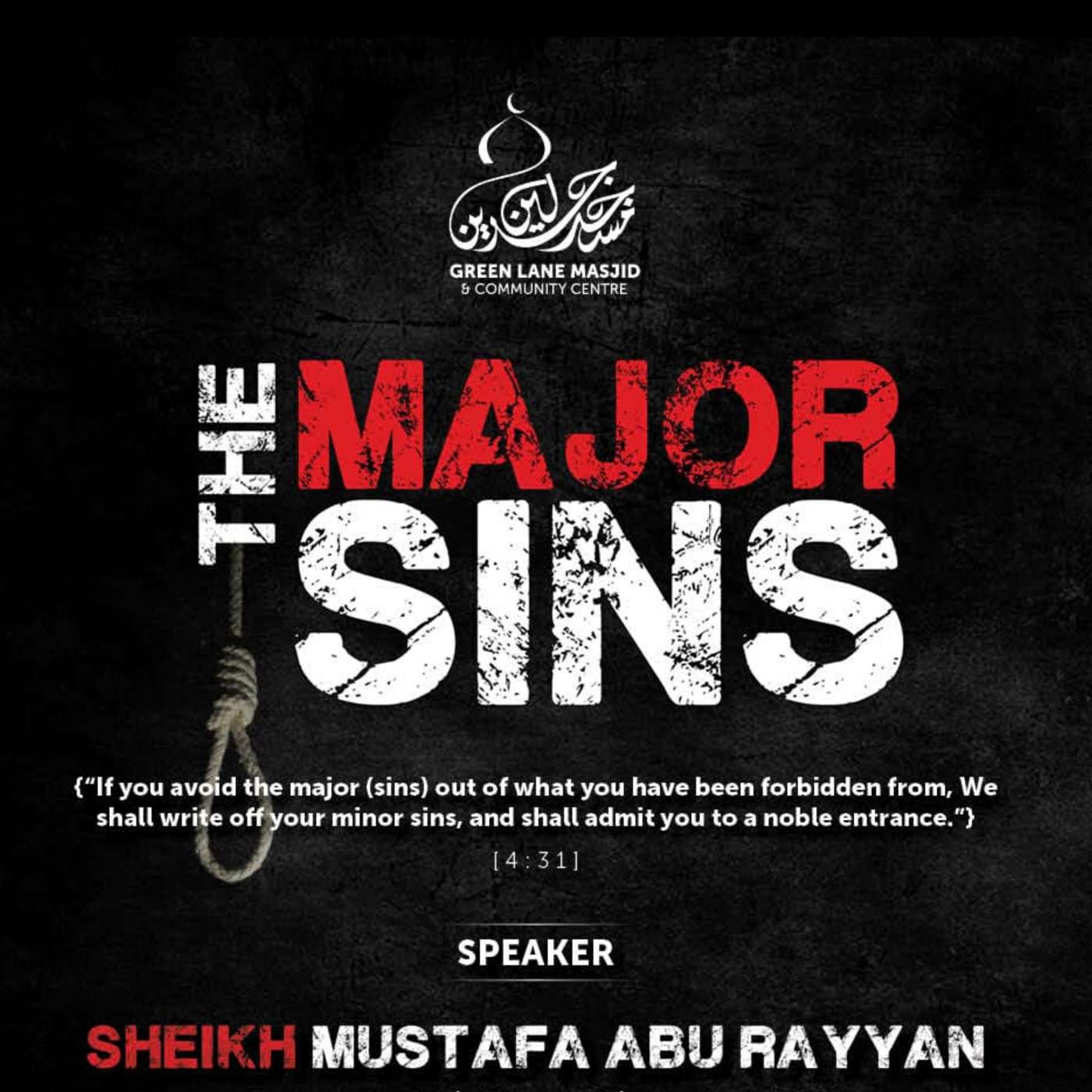 The Major Sins - Shaykh Mustafa Abu Rayyan