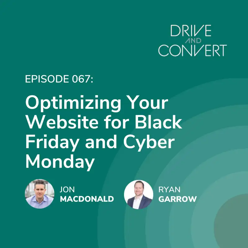 Episode 67: Optimizing Your Website for Black Friday and Cyber Monday