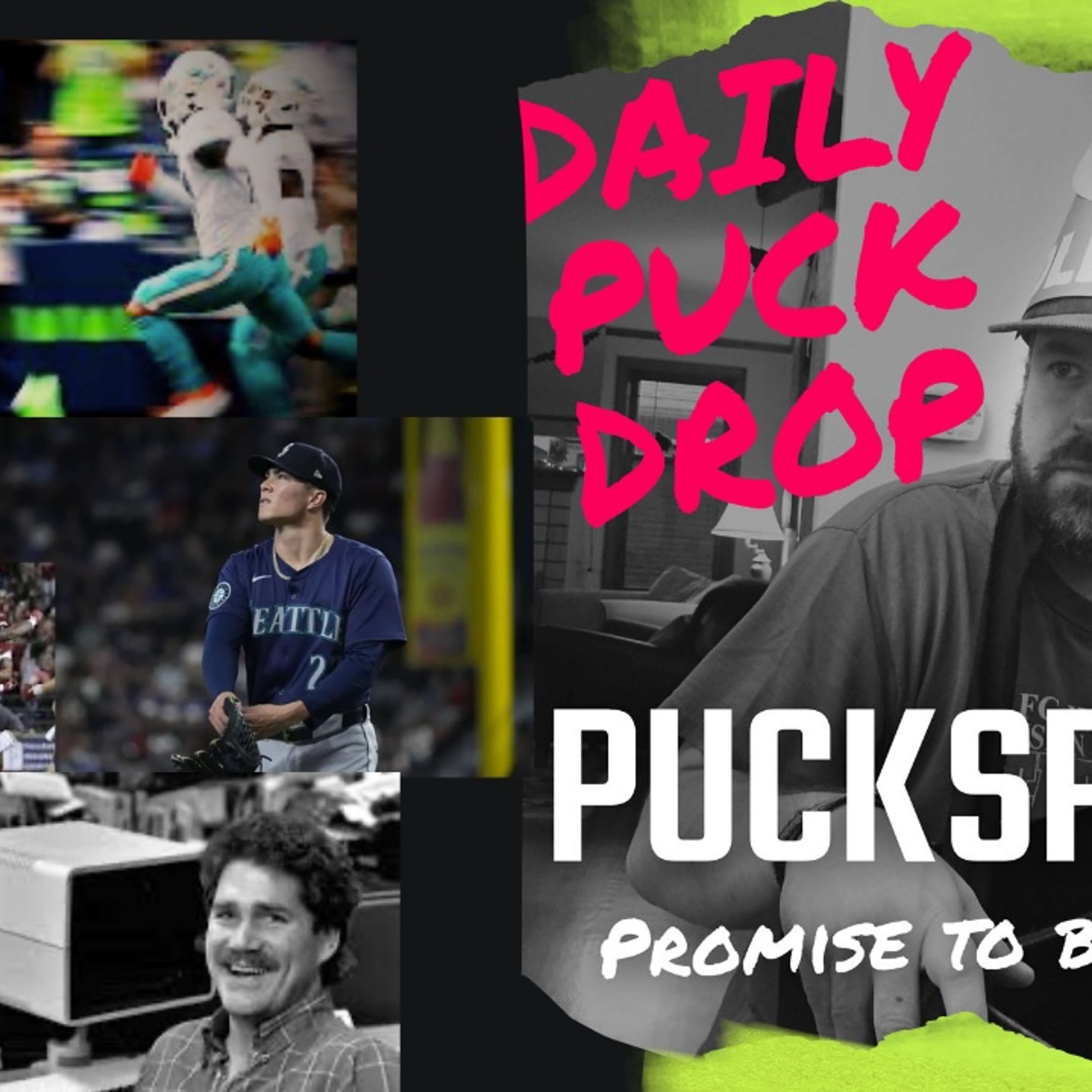 Daily Puck Drop: Seahawks 3-0, first place NFC West! Parents weekend debacle. PuckSports Mobile App!