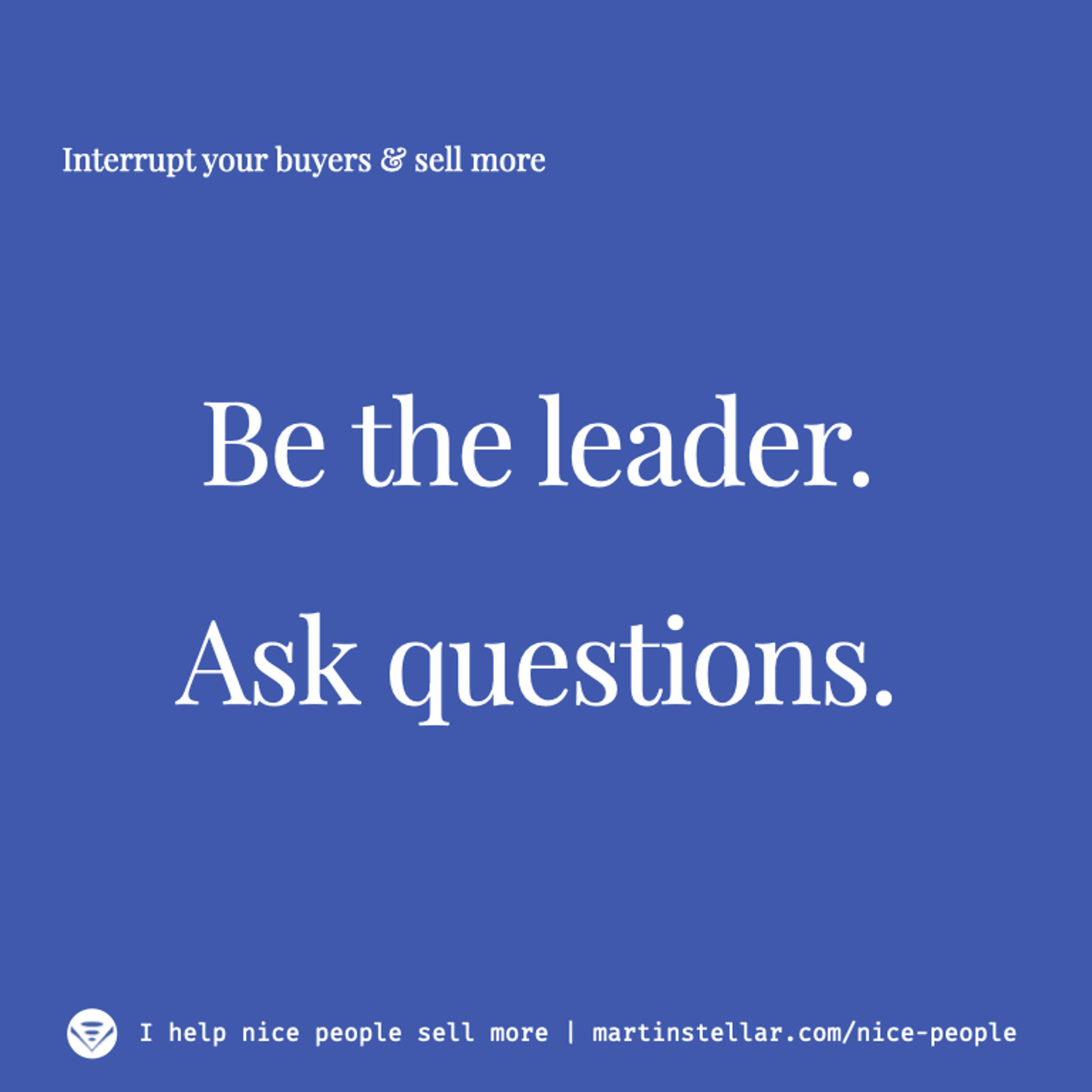 Ep 1. How to sell more and earn more by interrupting your buyer