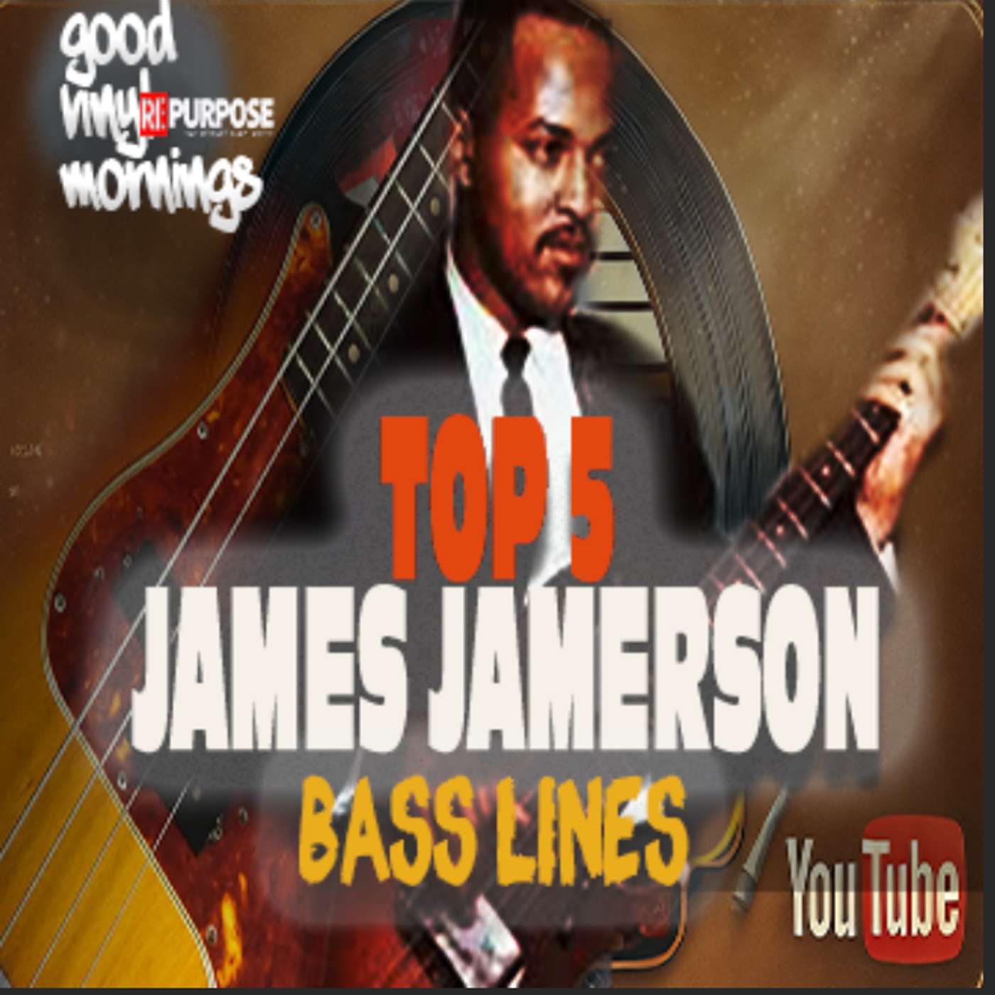 Top 5 James Jamerson Bass Lines |  Inspired by the genius behind the Motown Sound